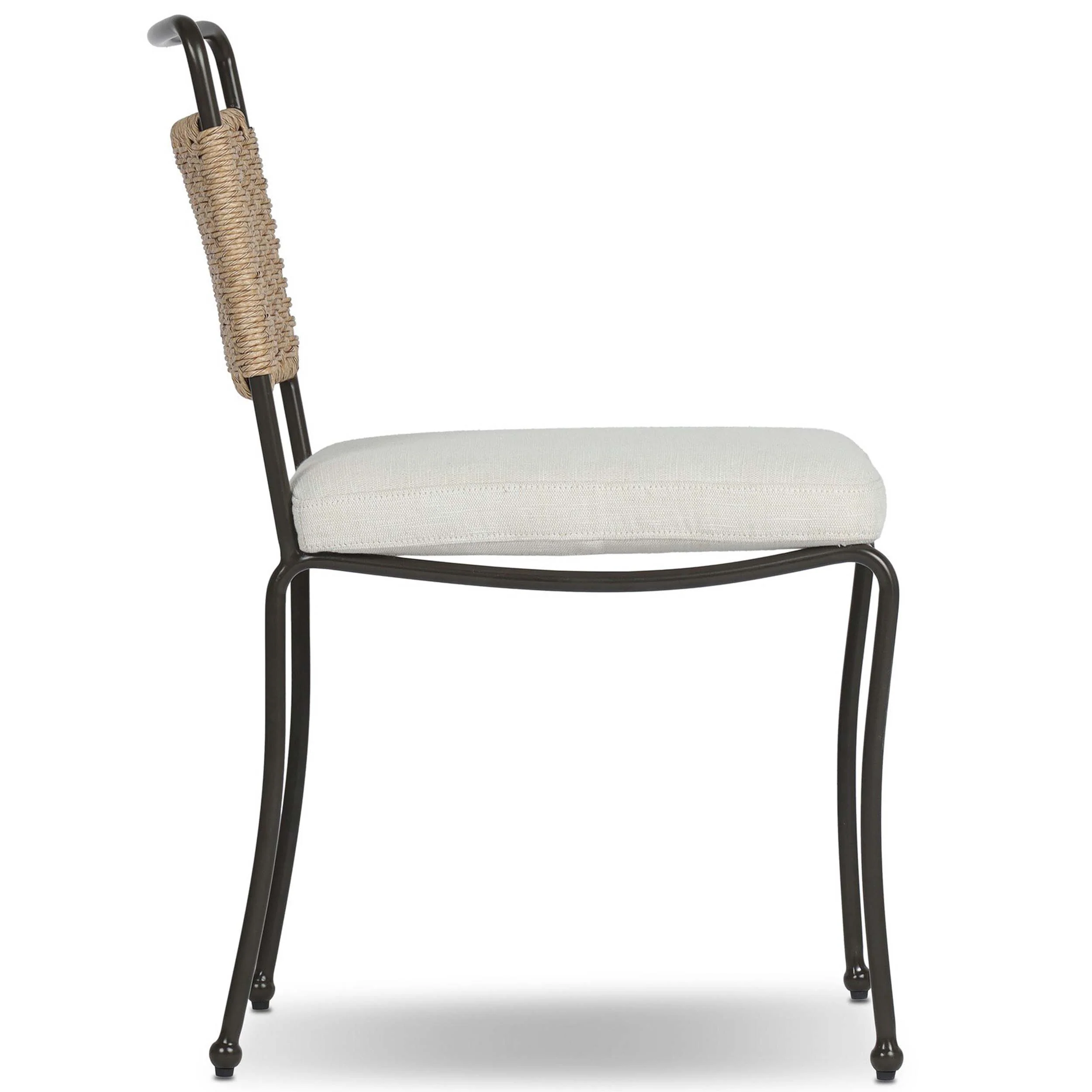Idalia Outdoor Dining Chair, Vergo Cream, Set of 2 by Four Hands - Image 3