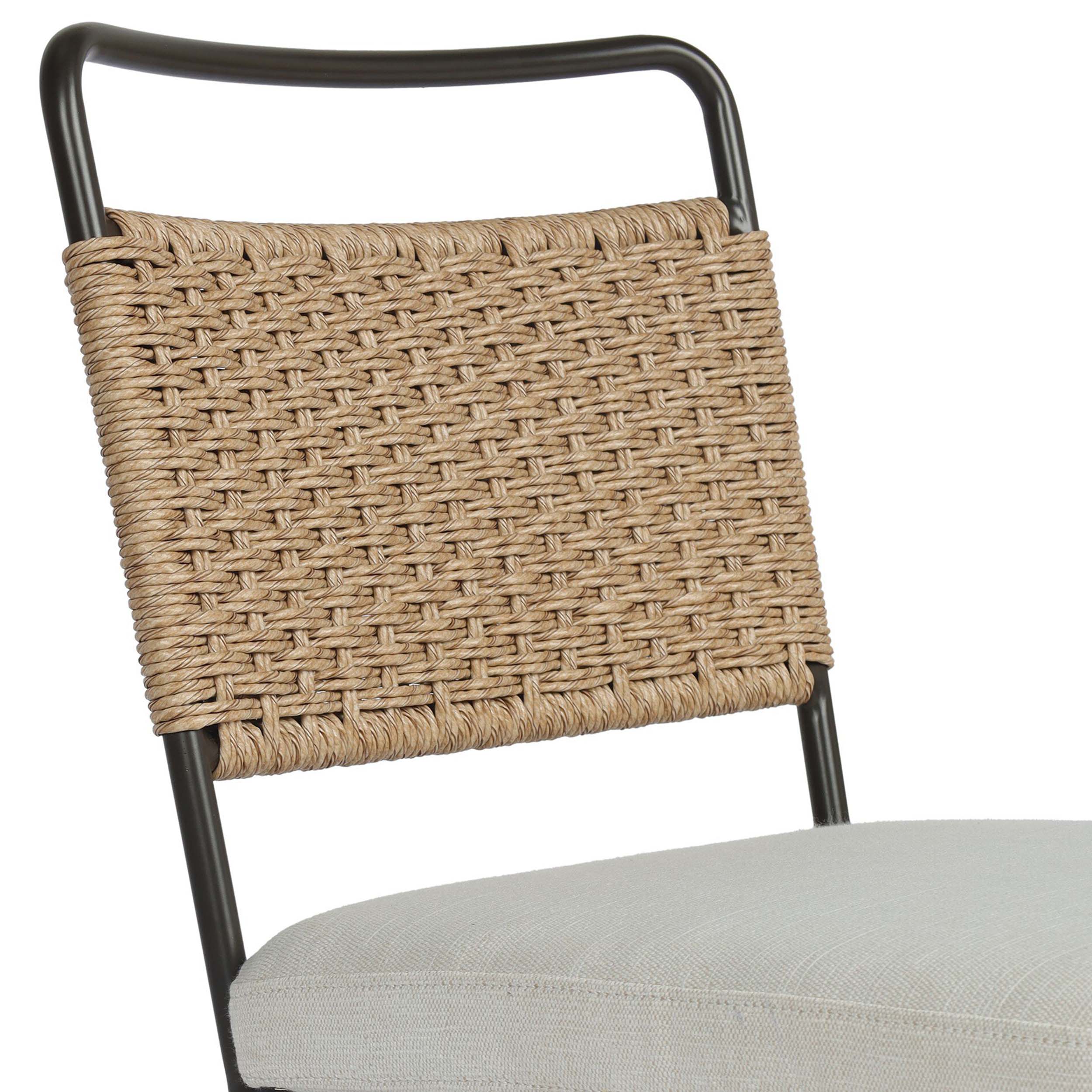 Idalia Outdoor Dining Chair, Vergo Cream, Set of 2 by Four Hands - Image 5