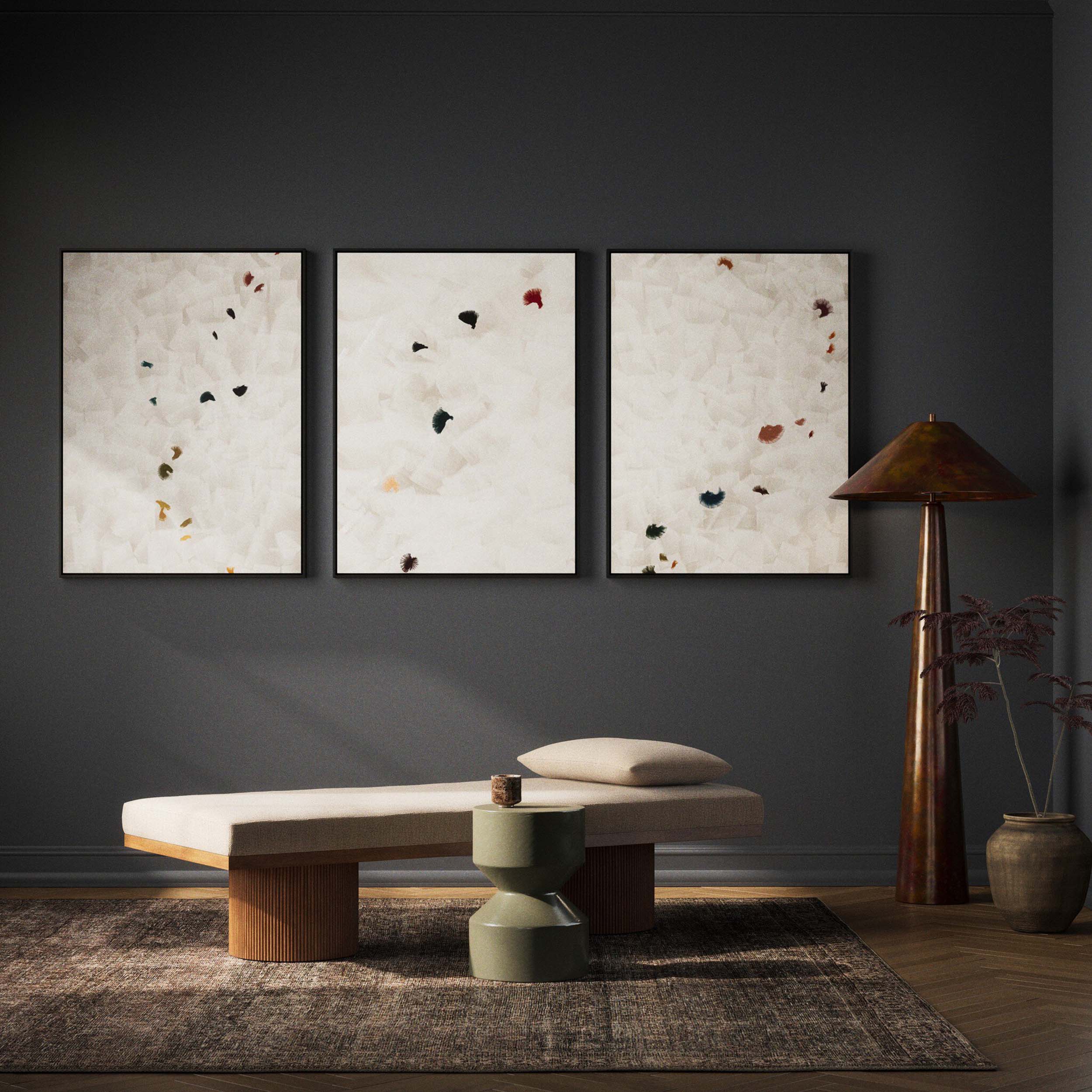 In Flight Triptych by Patricia Vargas by Four Hands - Image 4