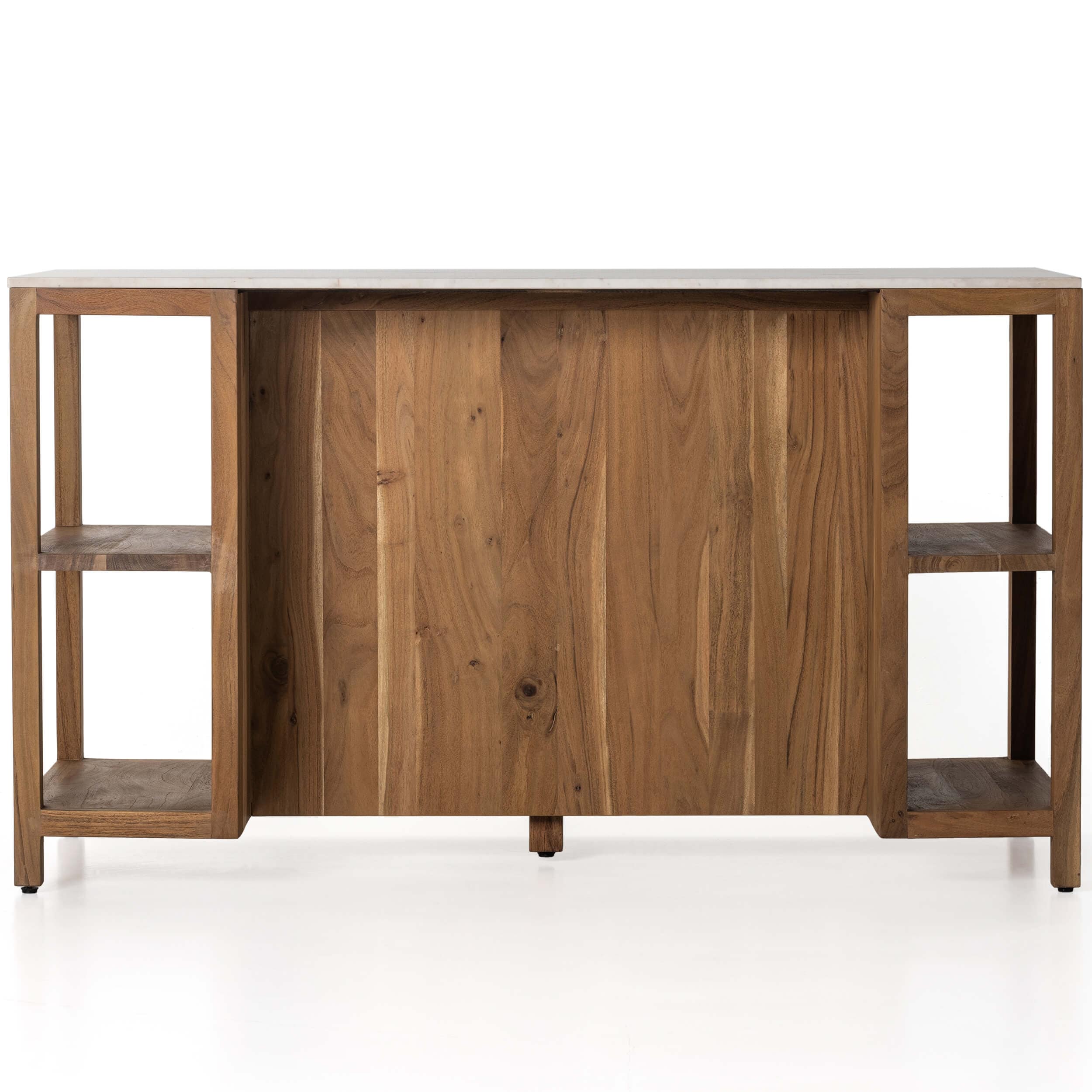 Indira Kitchen Island, Smoked Acacia by Four Hands - Image 4