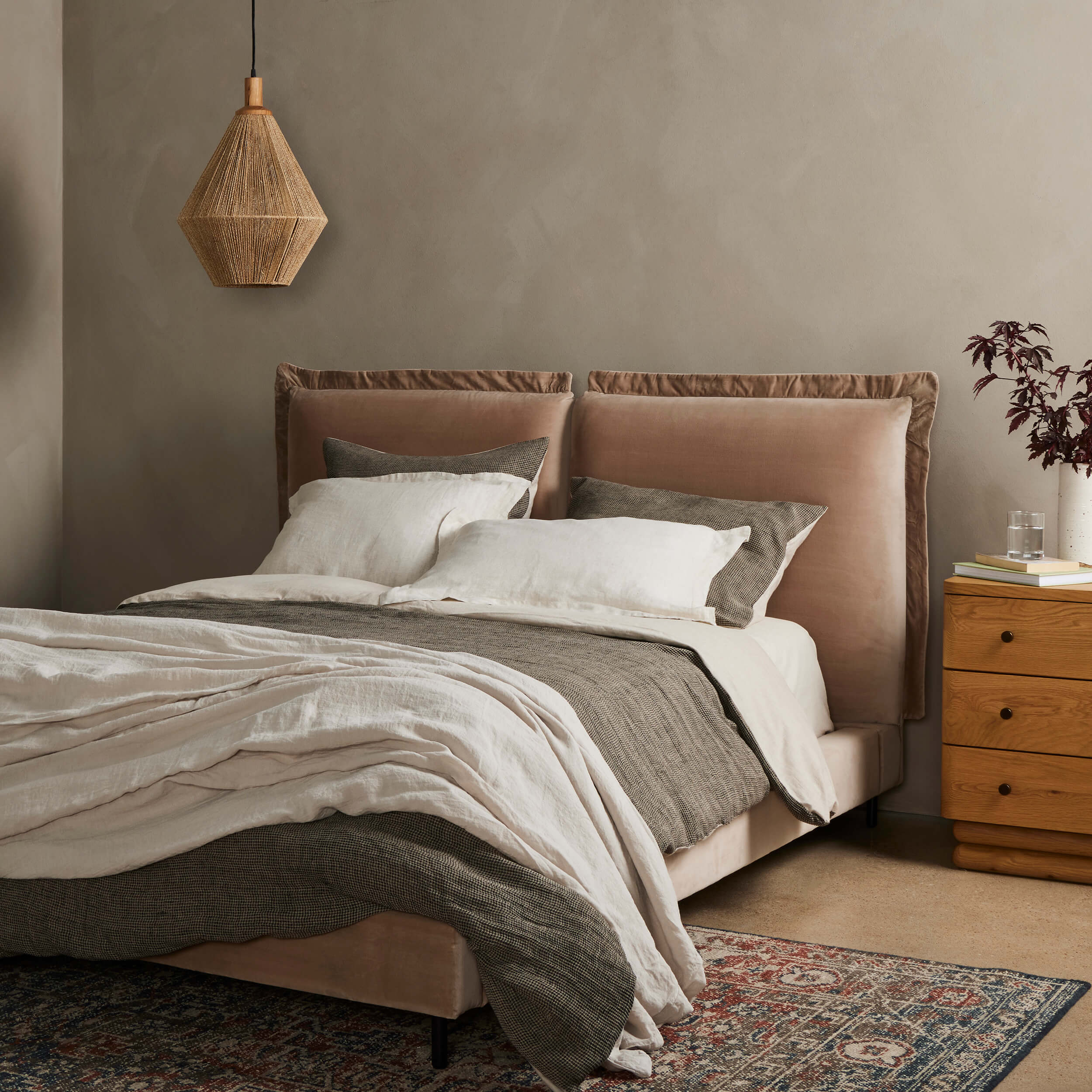 Inwood Bed, Surrey Taupe by Four Hands - Image 7