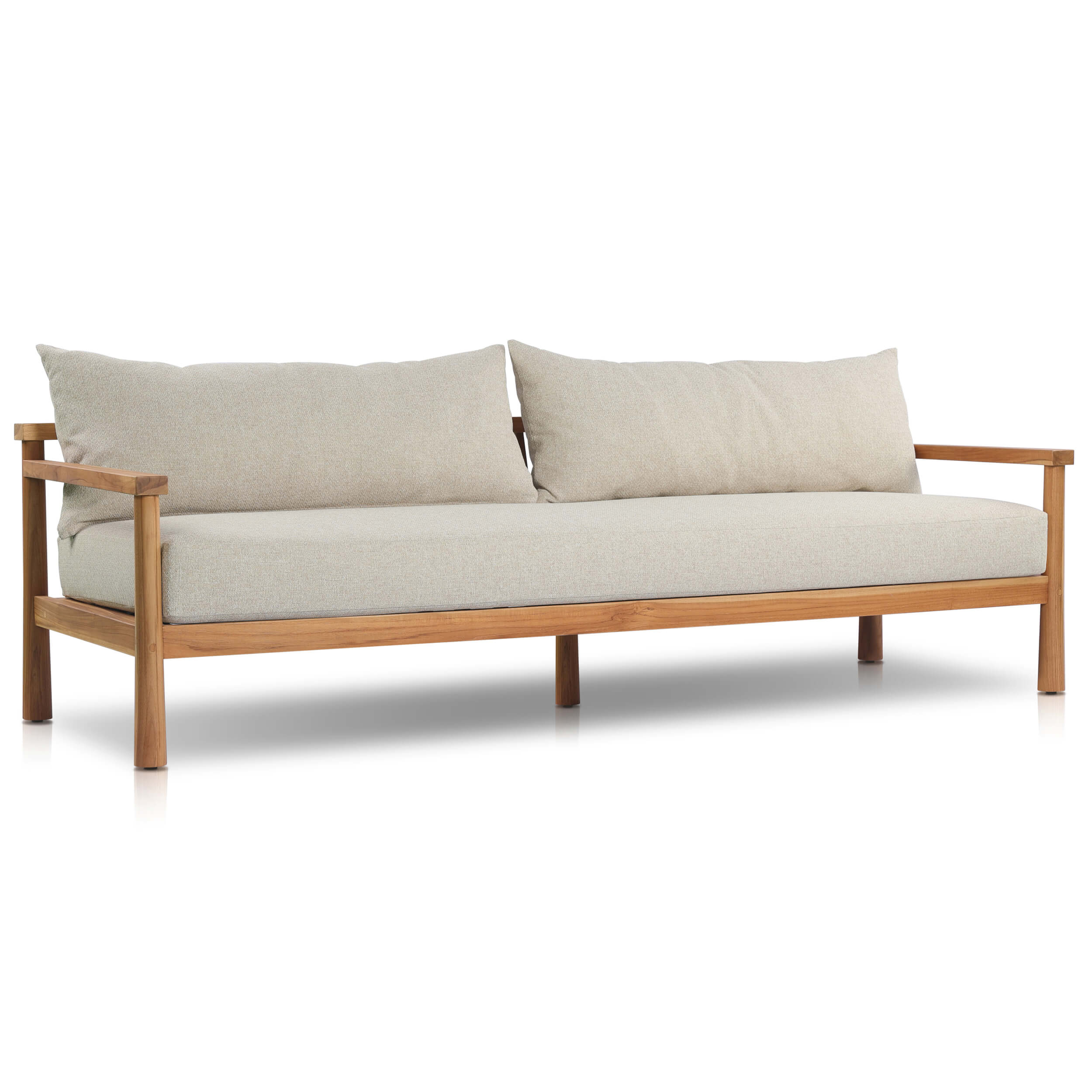 Irvine Outdoor Sofa, Hayes Cream by Four Hands - Image 2