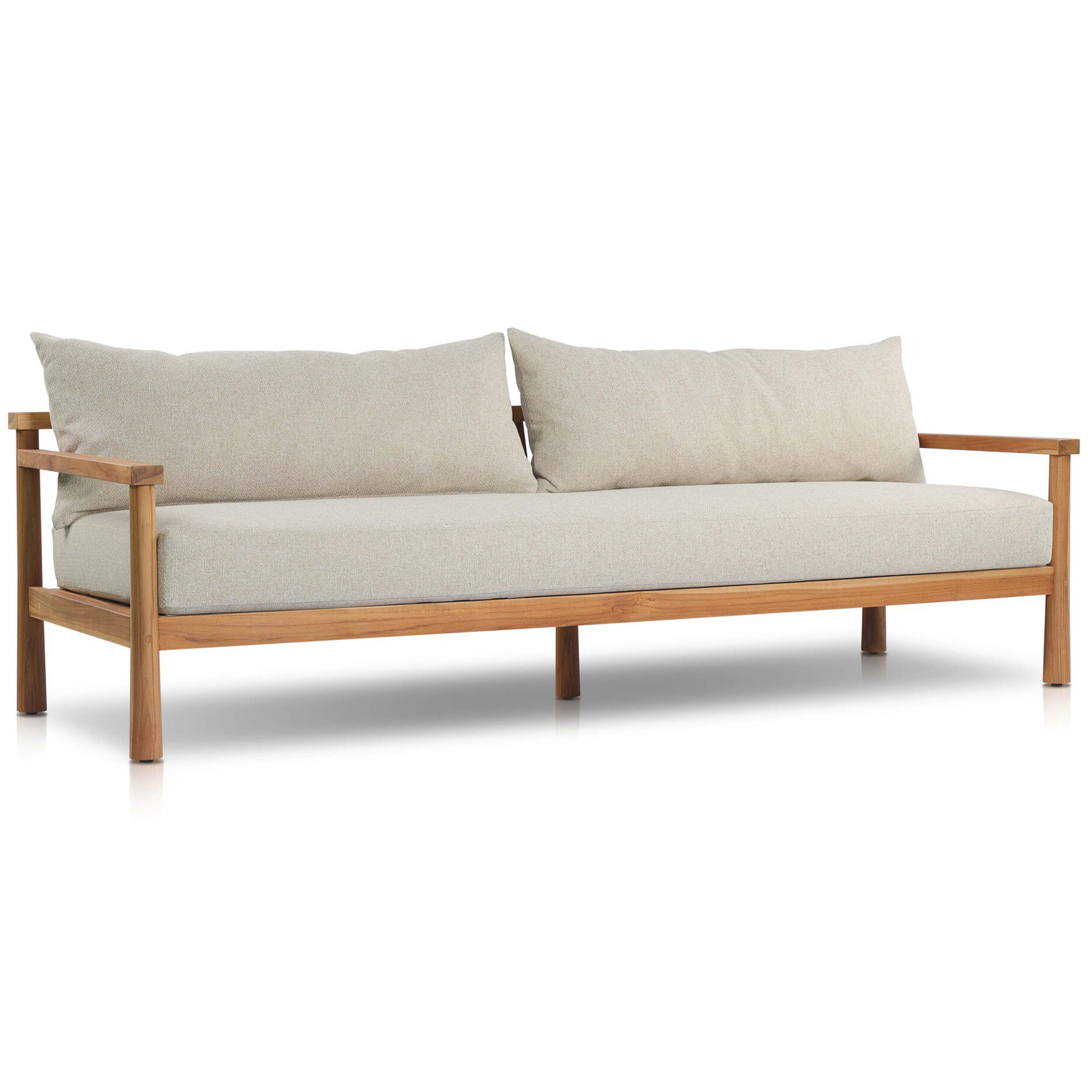 Irvine Outdoor Sofa, Hayes Cream by Four Hands - Image 2