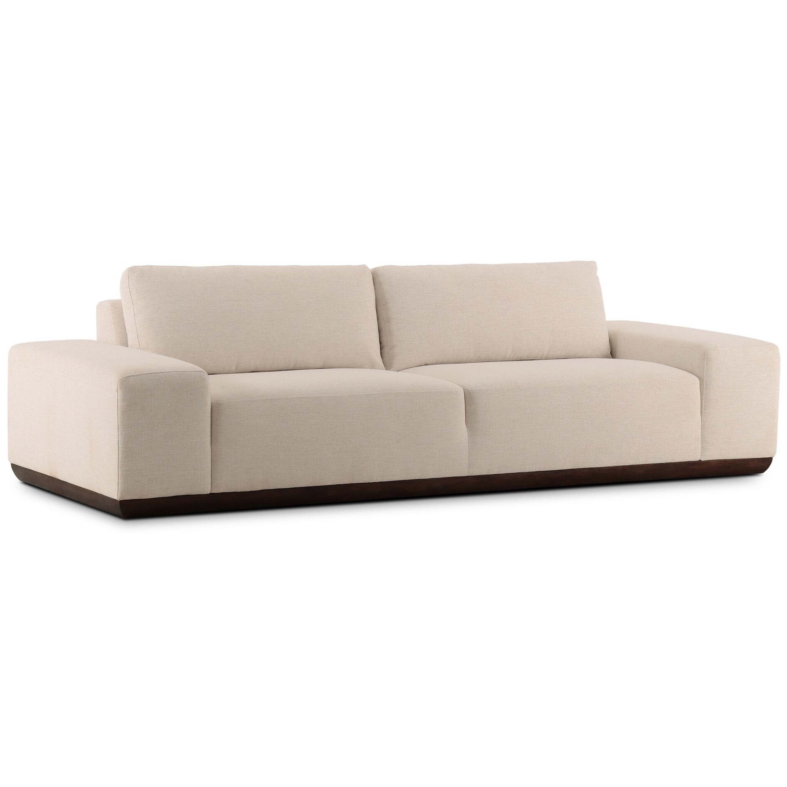 Isaiah 104" Sofa, Nomad Snow by Four Hands - Image 2