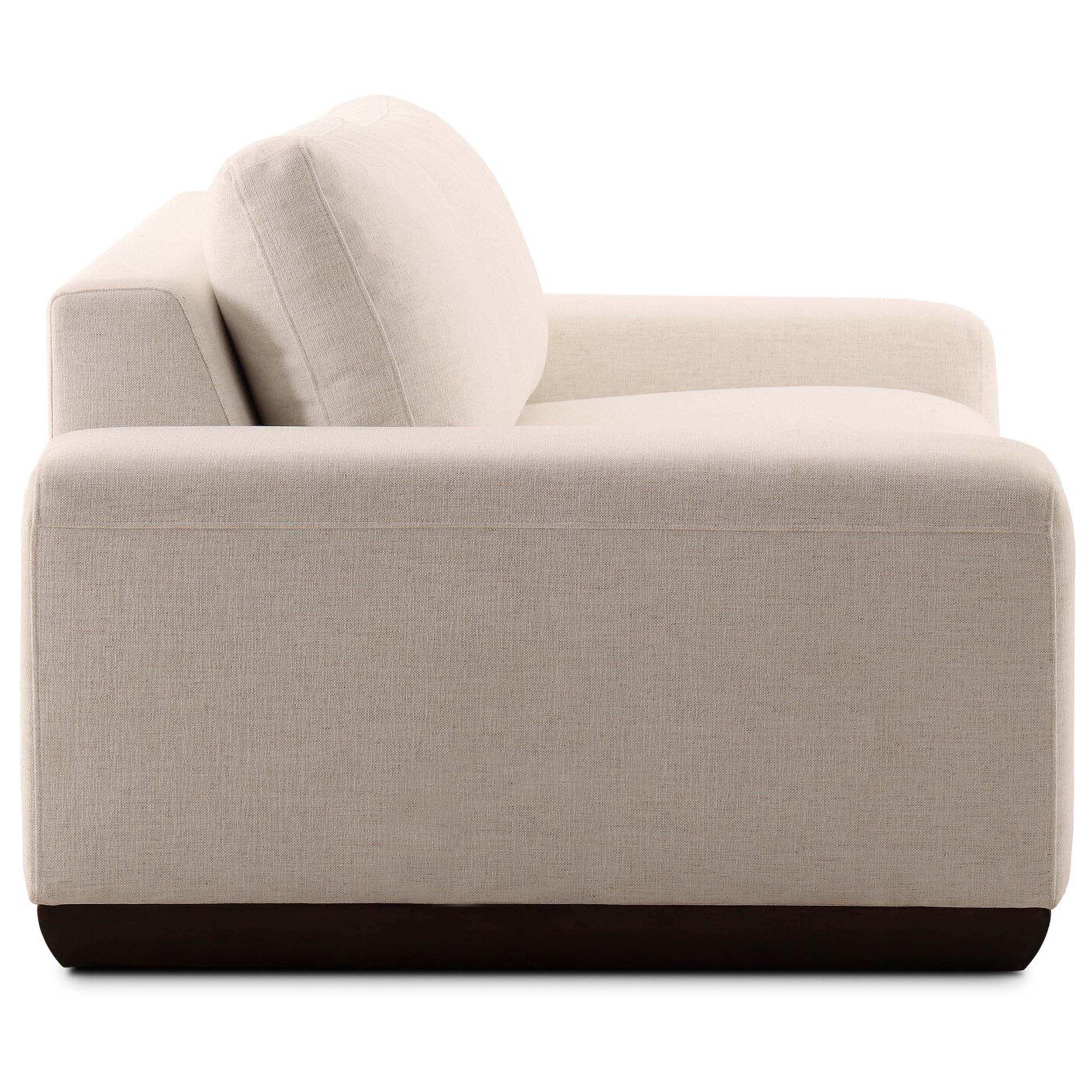 Isaiah 104" Sofa, Nomad Snow by Four Hands - Image 3