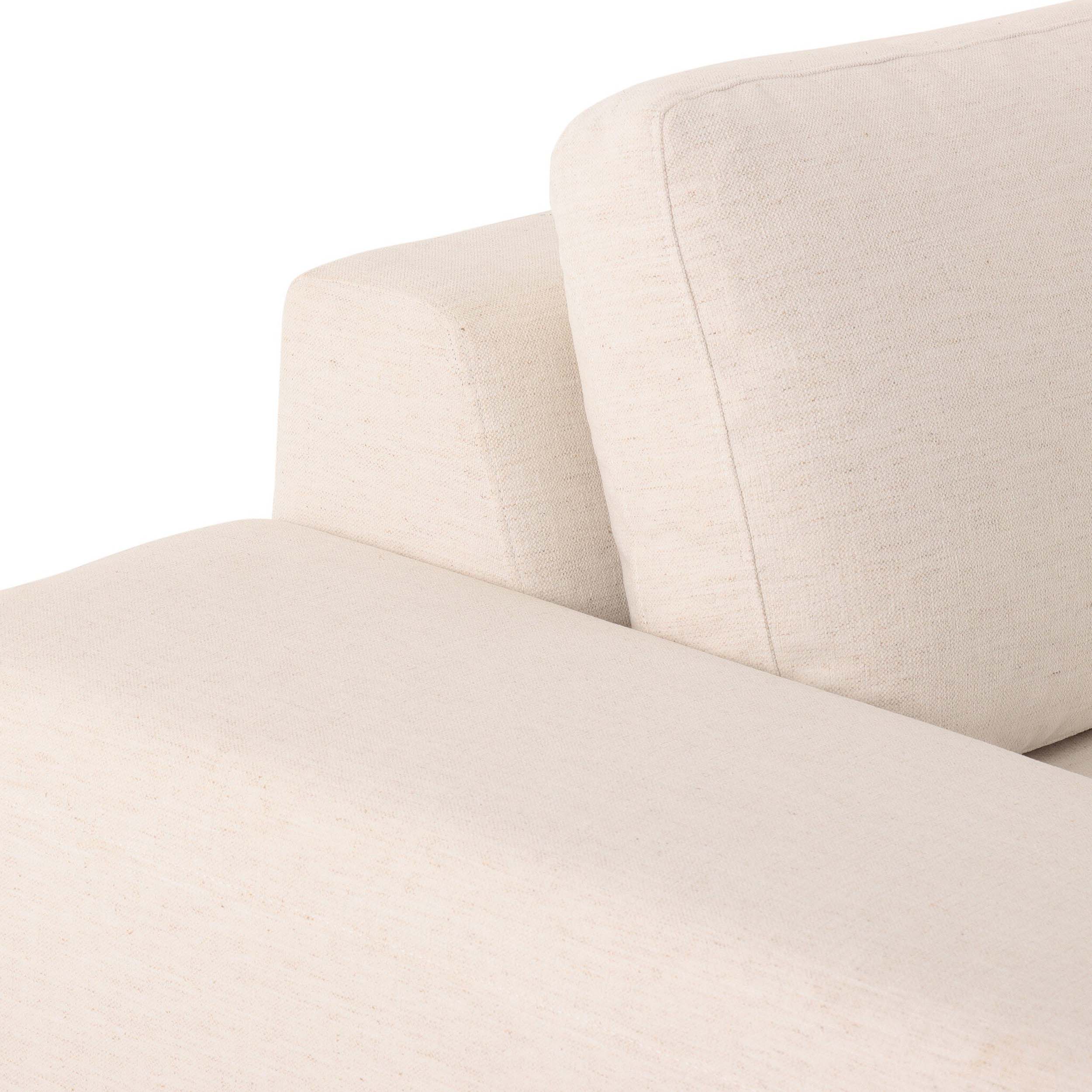 Isaiah 104" Sofa, Nomad Snow by Four Hands - Image 4