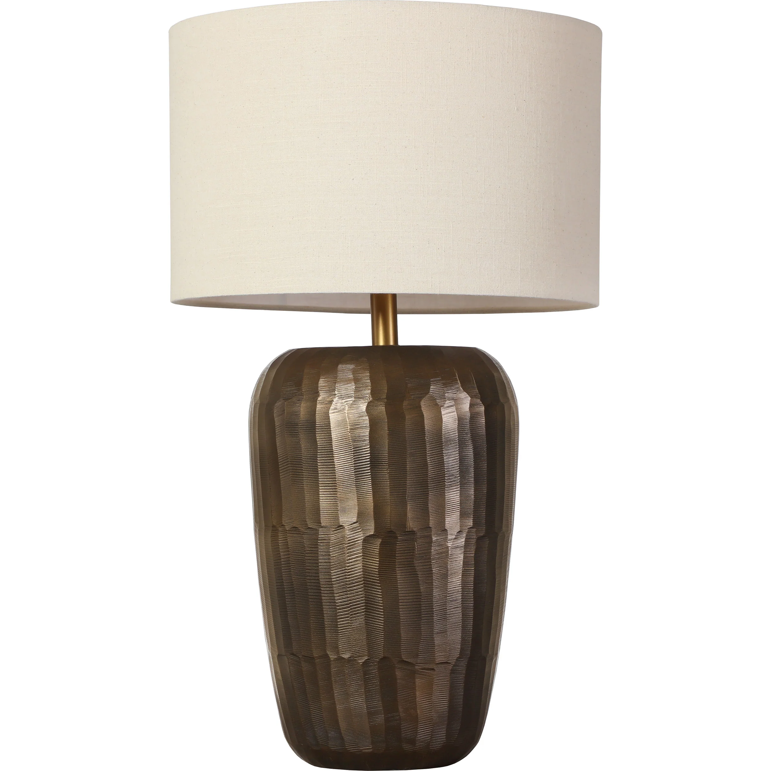 Ishani Table Lamp, Antique Brass