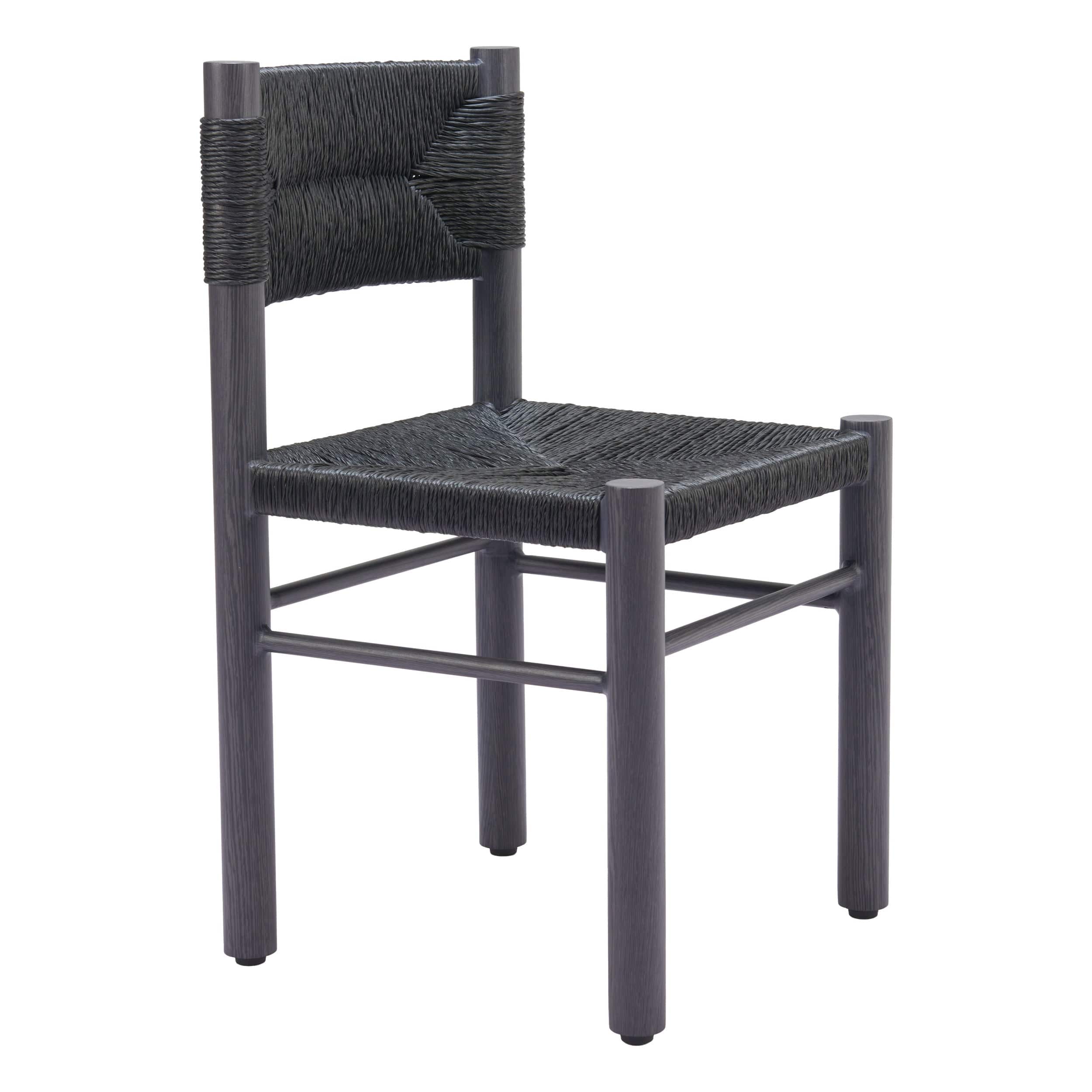 Iska Dining Chair, Black, Set of 2