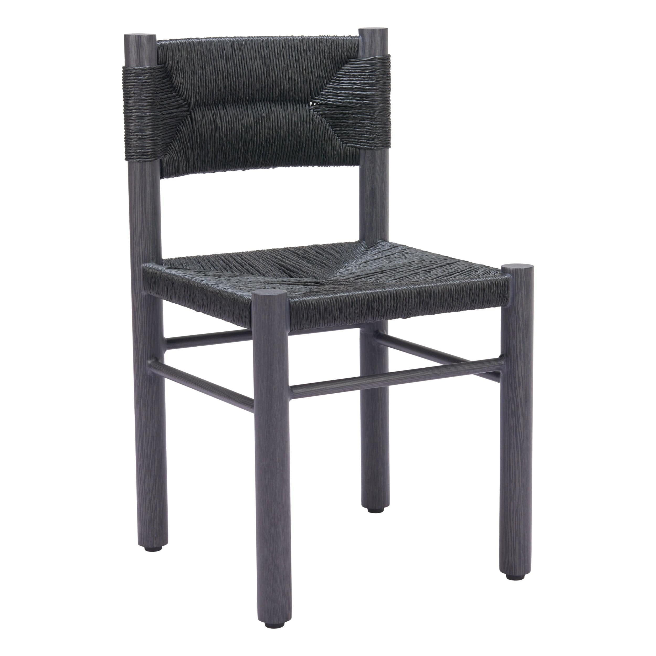 Iska Dining Chair, Black, Set of 2 - Image 7
