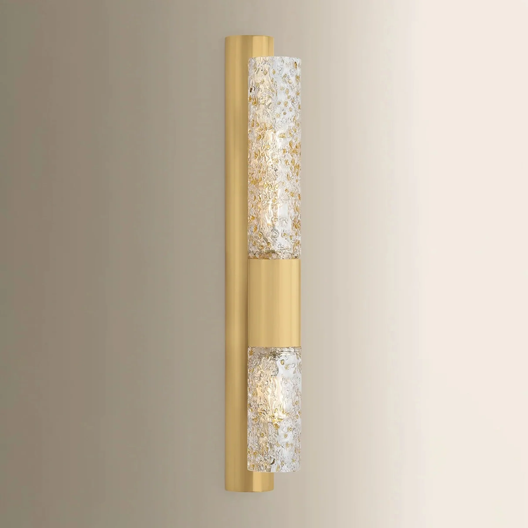 Ivalo Tall Wall Sconce, Vintage Brass - Image 2