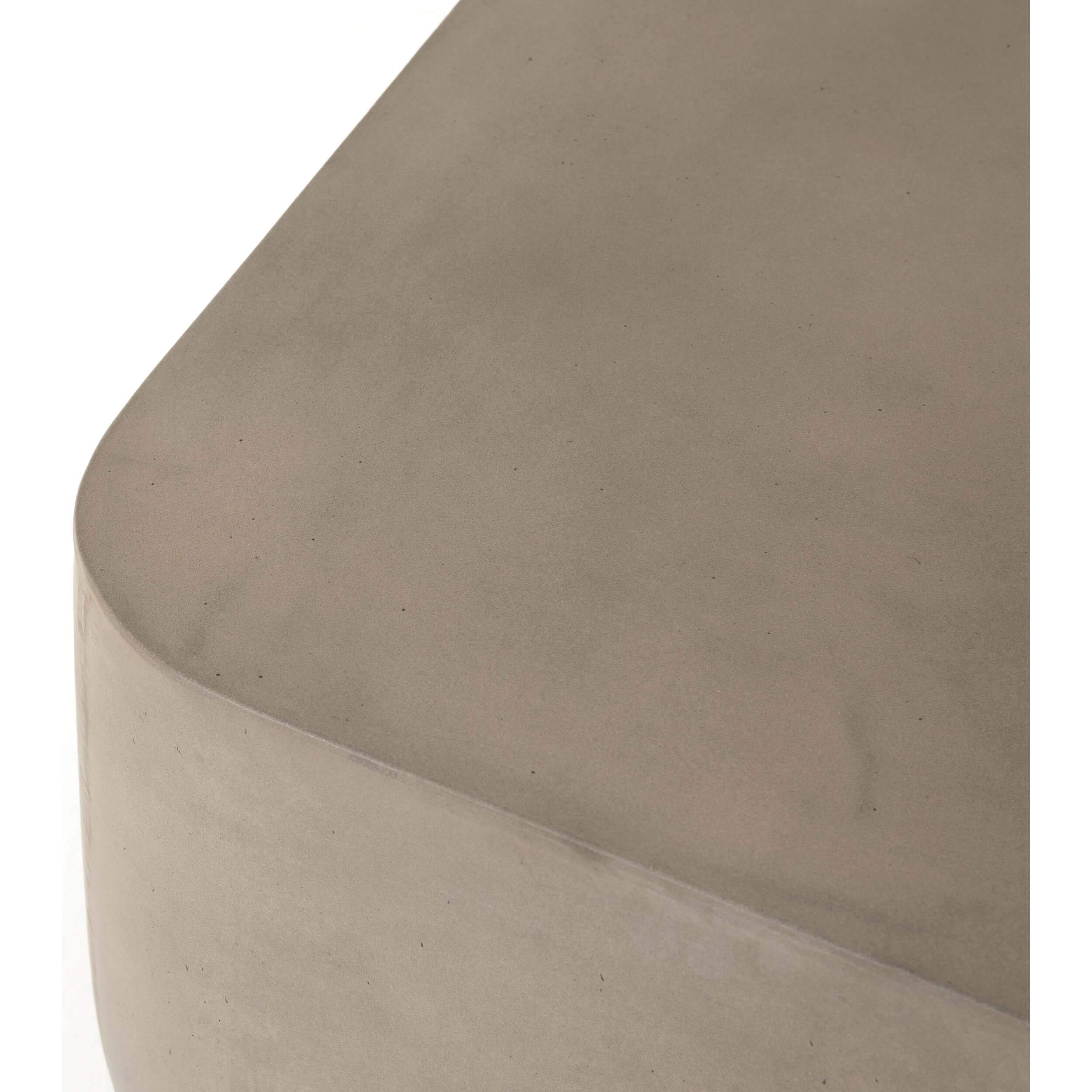 Ivan Square End Table, Grey by Four Hands - Image 4