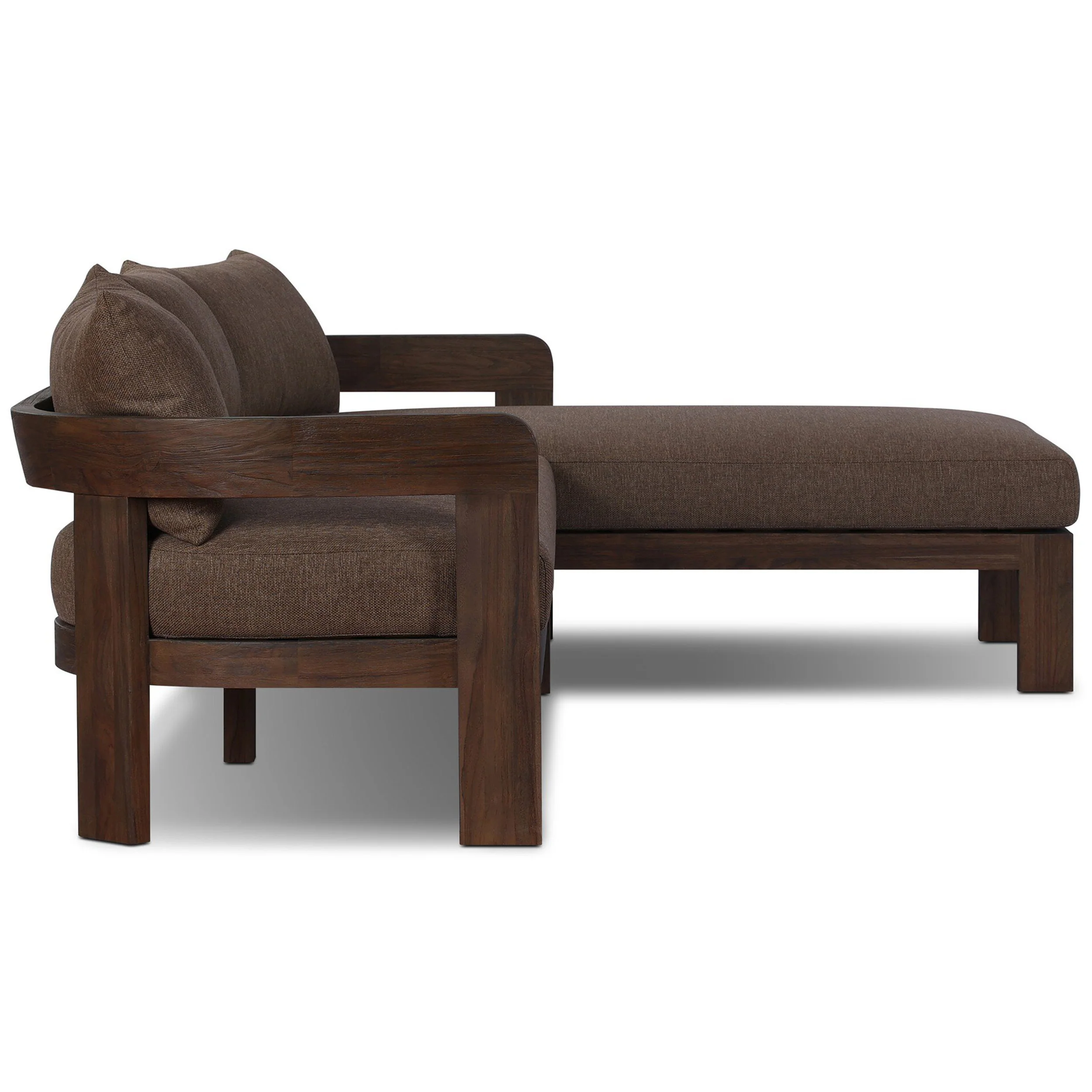 Jackson Outdoor 2 Piece Sectional, Ellor Brown by Four Hands - Image 10