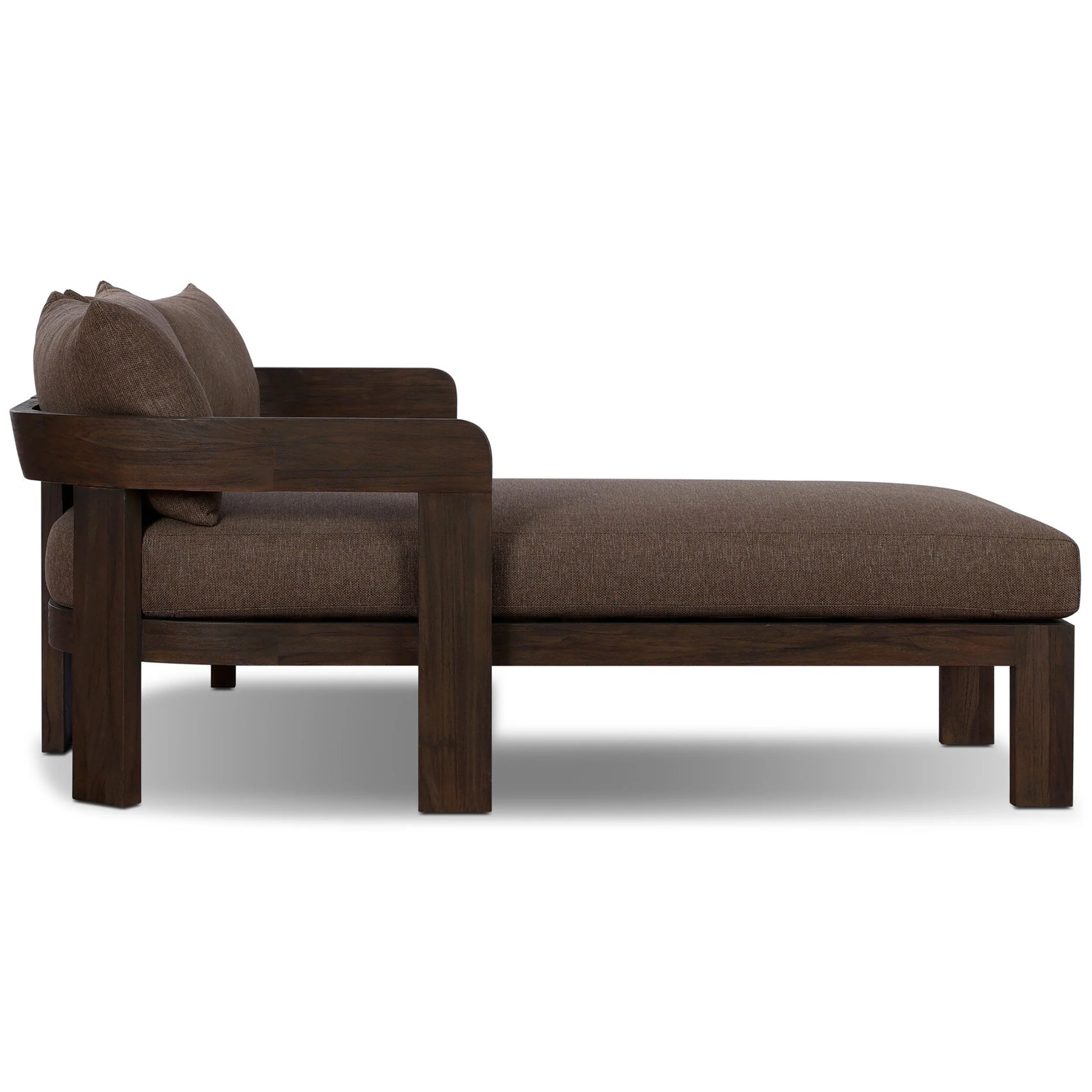 Jackson Outdoor 2 Piece Sectional, Ellor Brown by Four Hands - Image 3