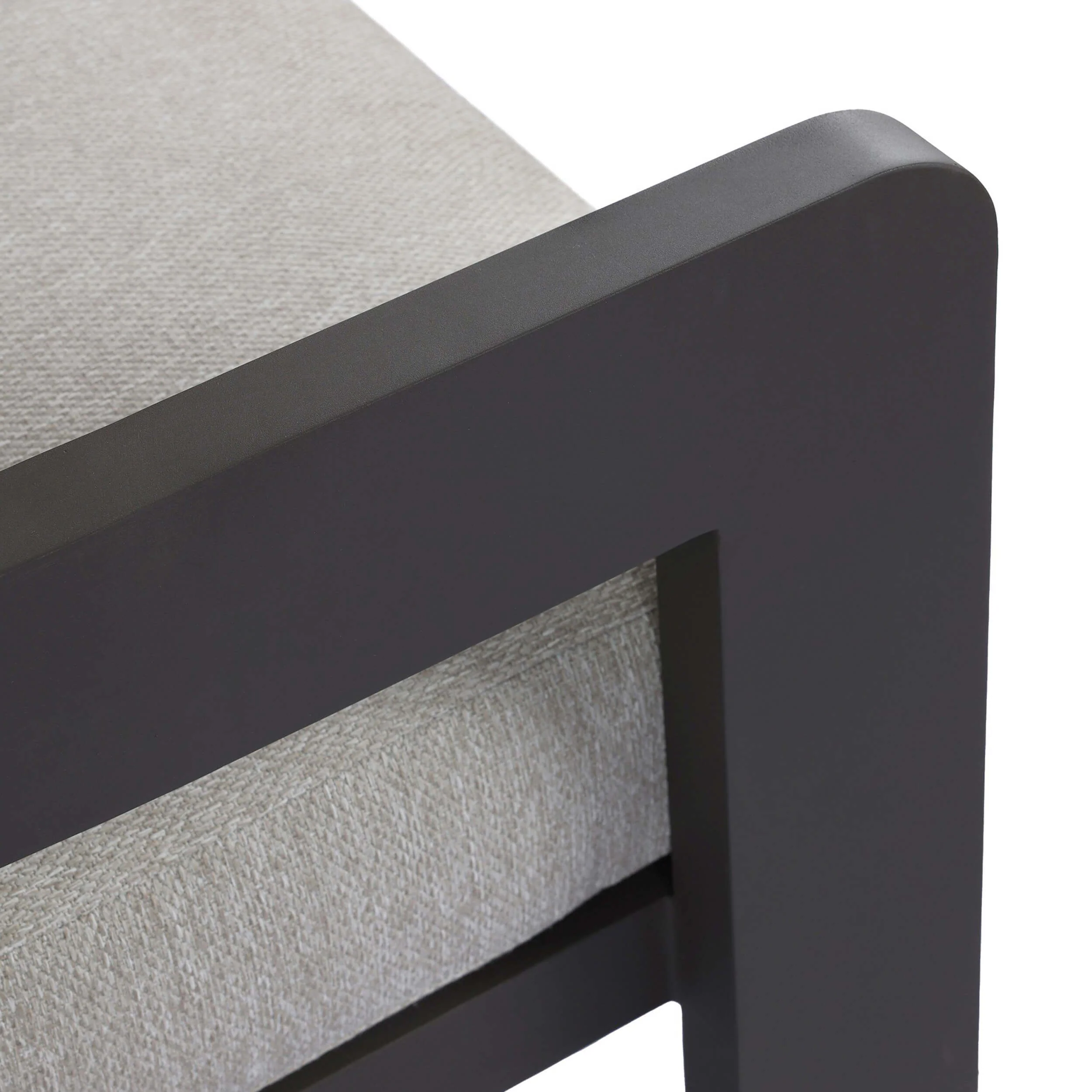 Jackson Outdoor Metal Chair, Concha Fog by Four Hands - Image 4