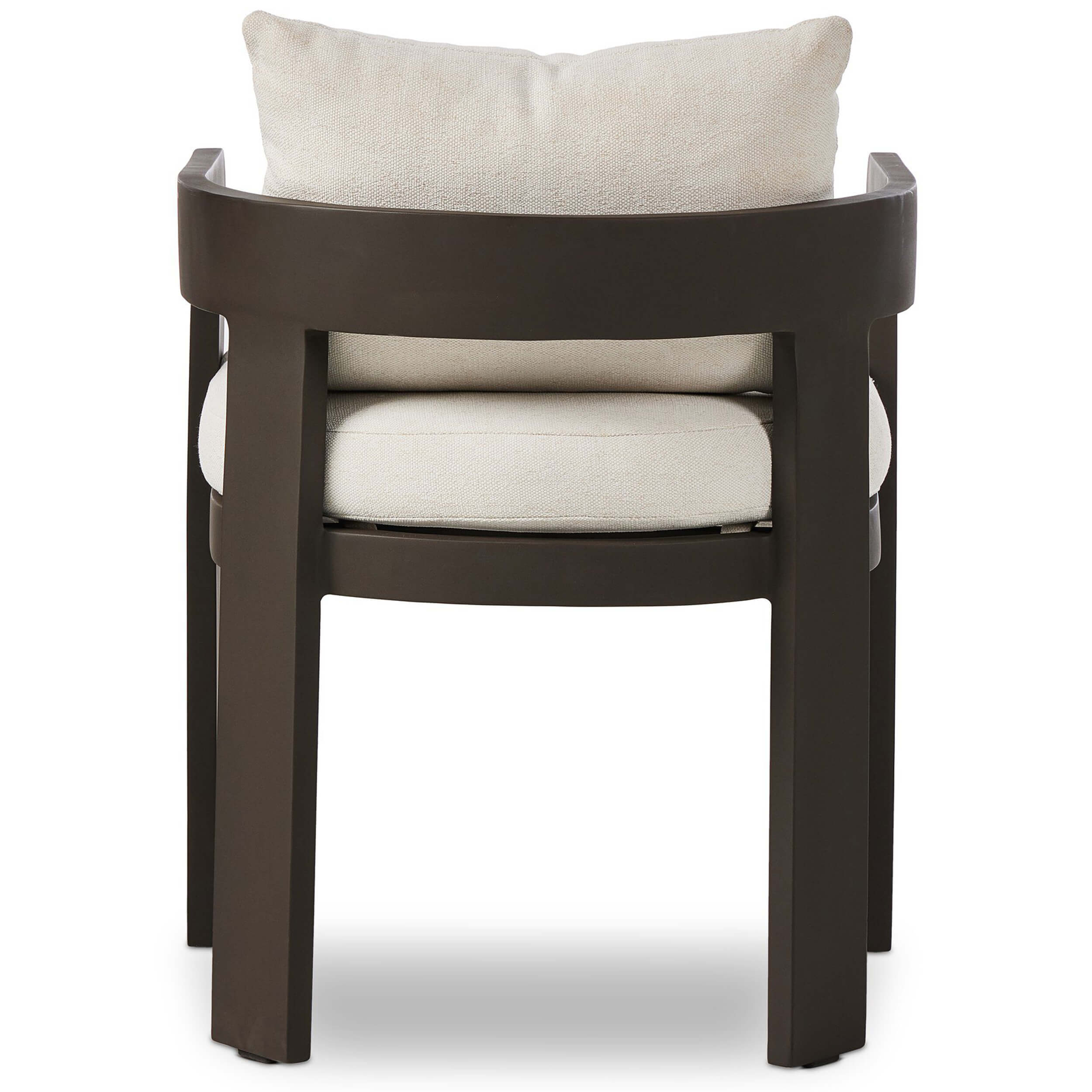 Jackson Outdoor Metal Dining Chair, Alessi Linen, Set of 2 by Four Hands - Image 4