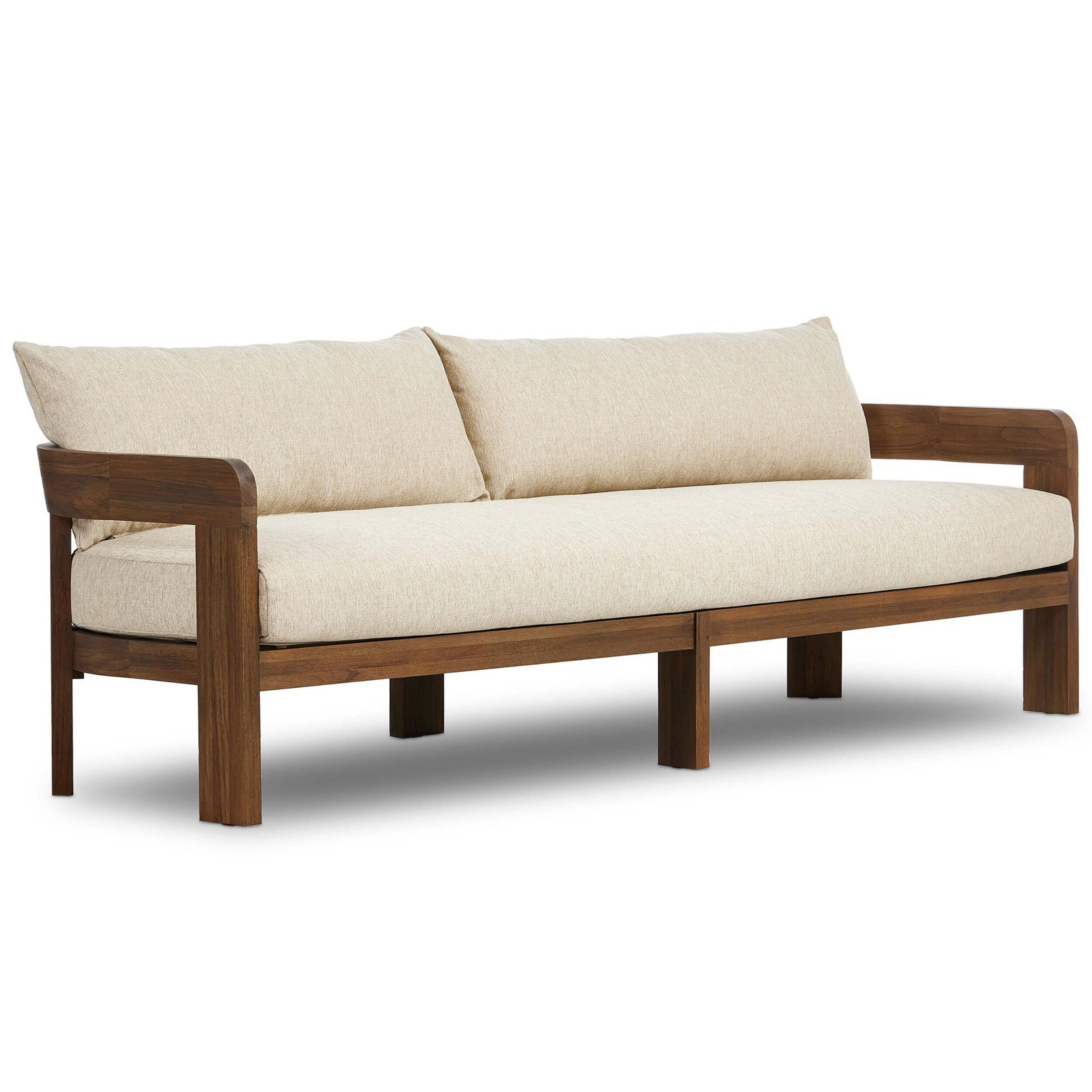 Jackson Outdoor Sofa, Ellor Beige by Four Hands - Image 2