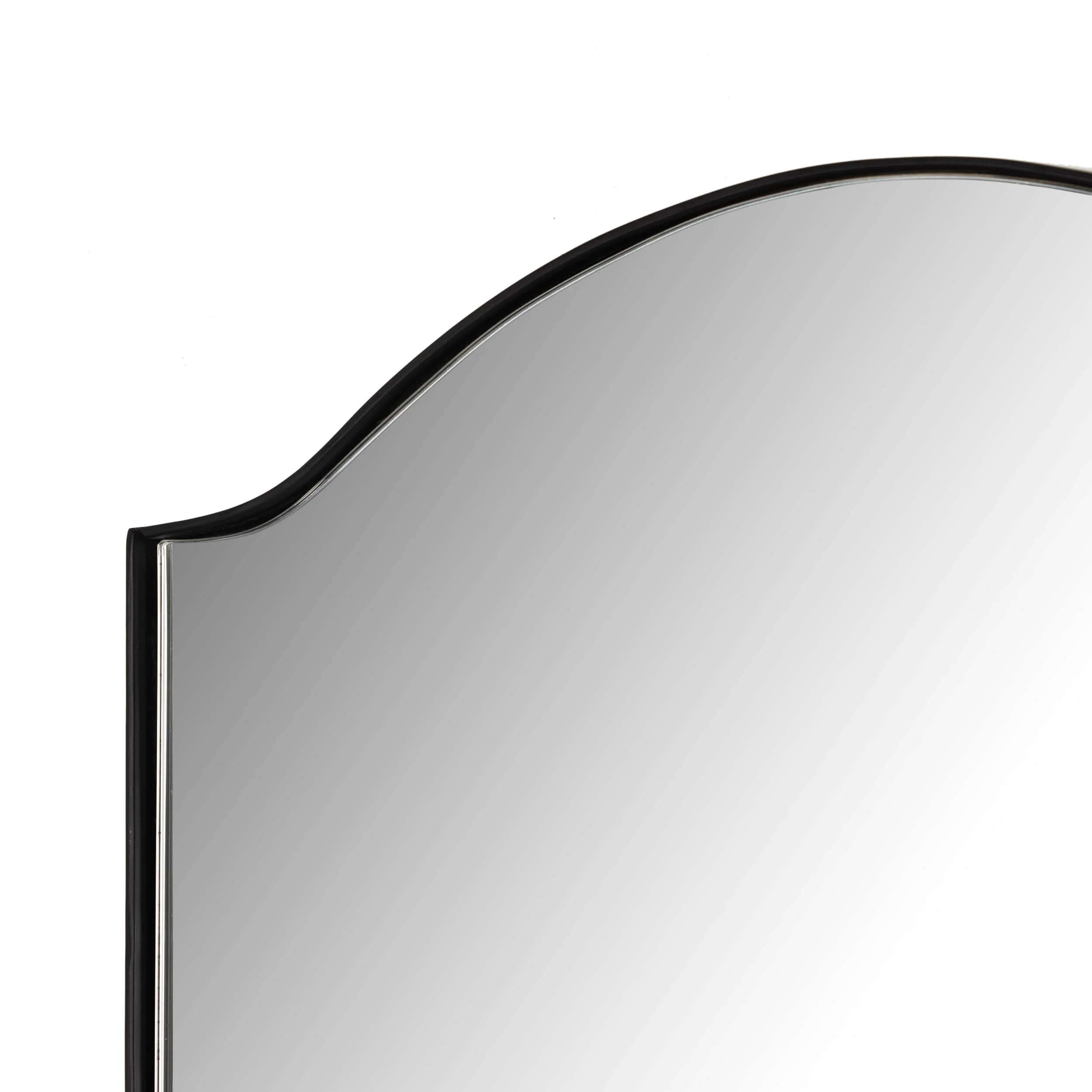 Jacques Small Mirror, Gunmetal by Four Hands - Image 4