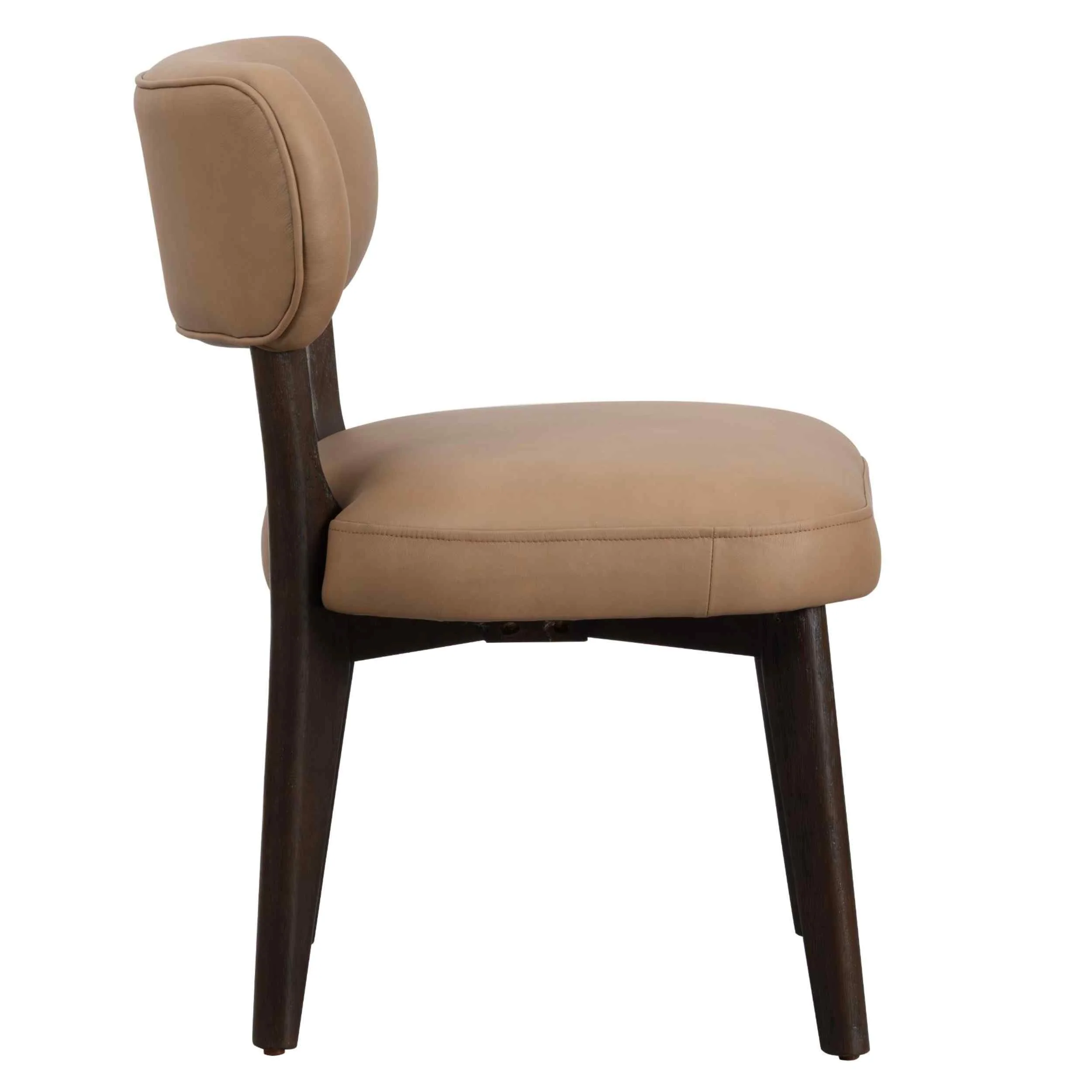 Jaeger Leather Dining Chair, Toasted Butterscotch, Set of 2 - Image 3