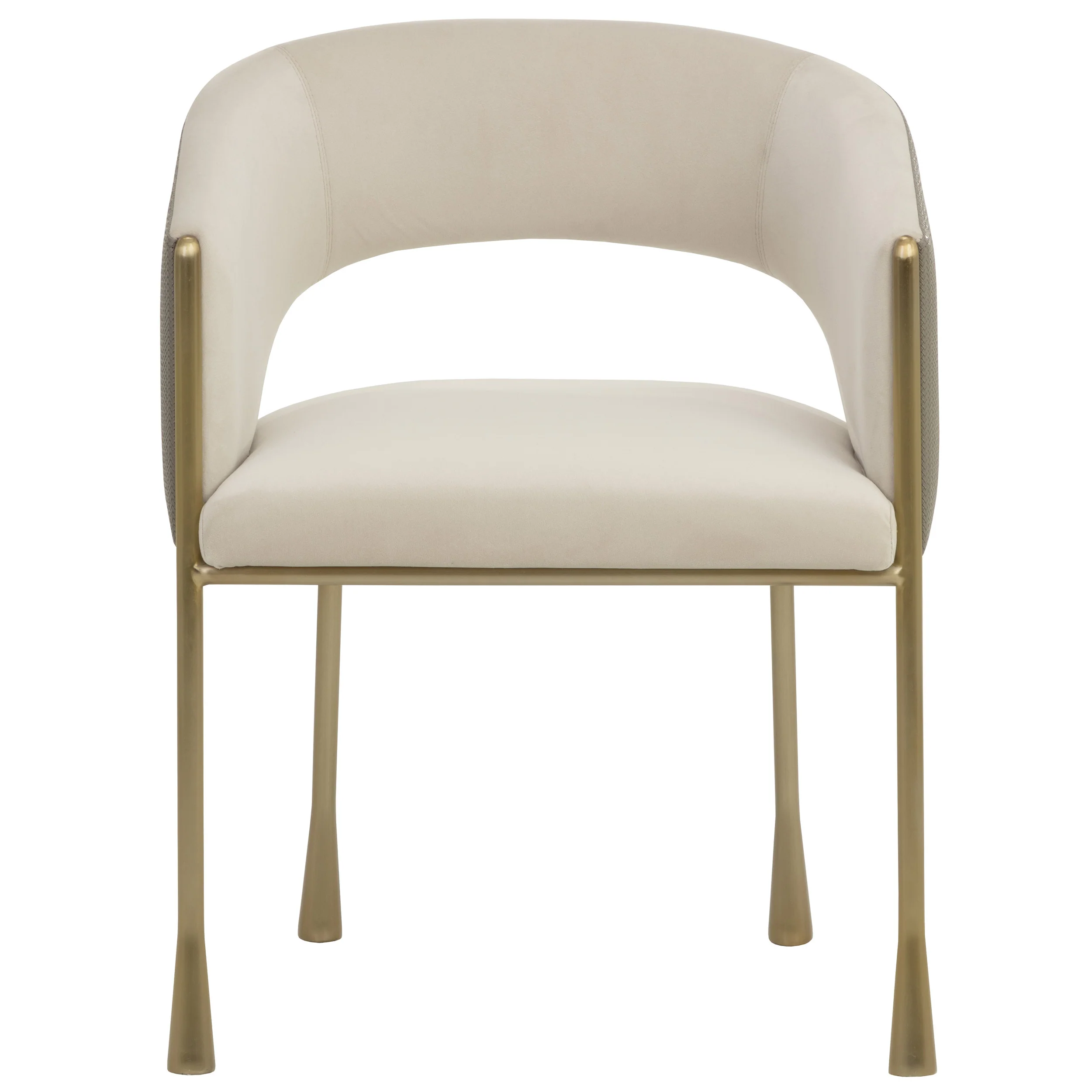 Jahara Arm Chair, Meg Taupe/Porcini Taupe, Set of 2 - Image 2