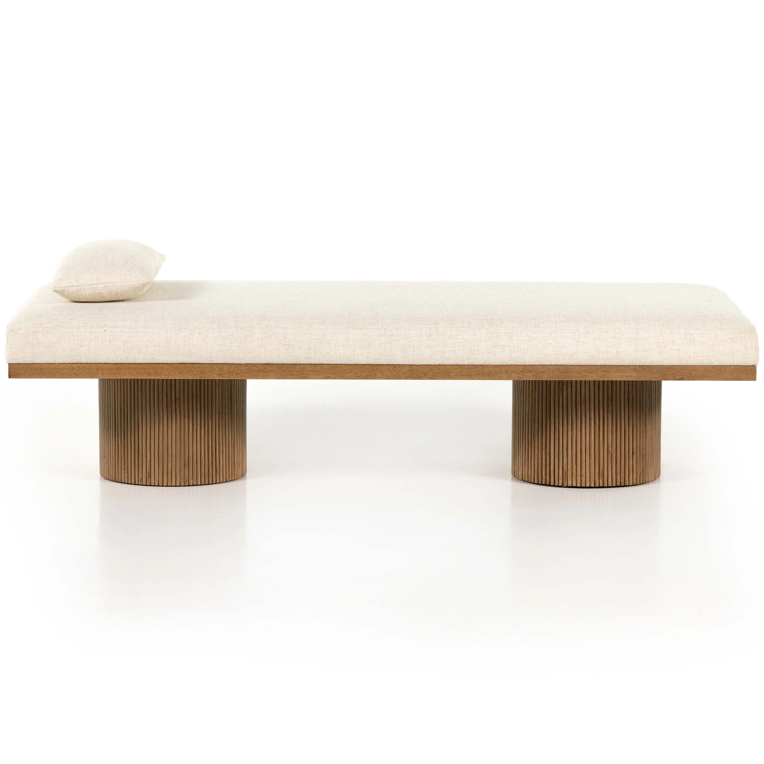 Jakobi Chaise, Thames Cream by Four Hands - Image 3