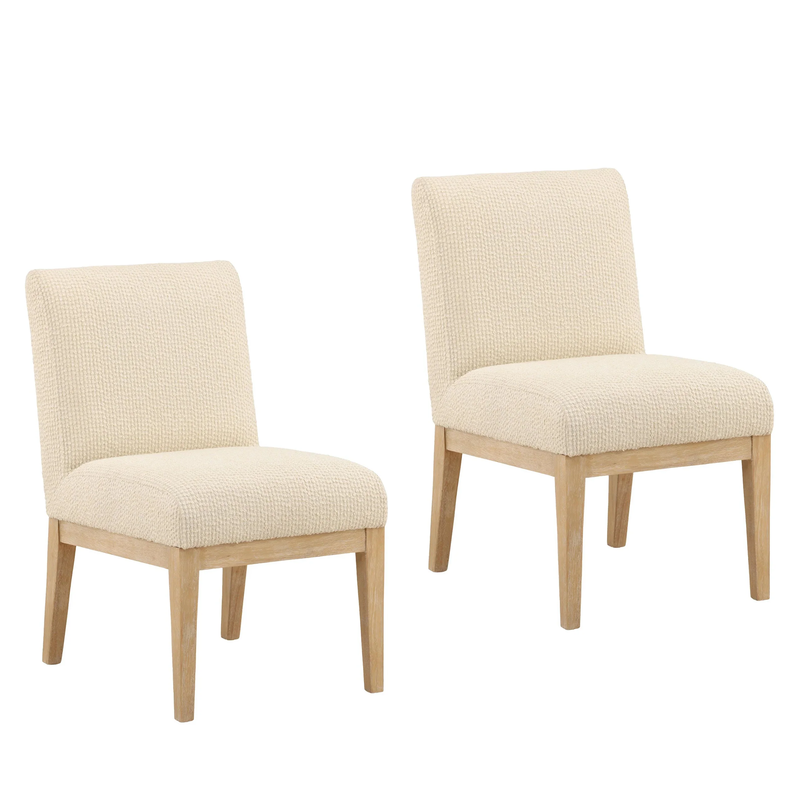 Jalen Dining Chair, Cream, Set of 2