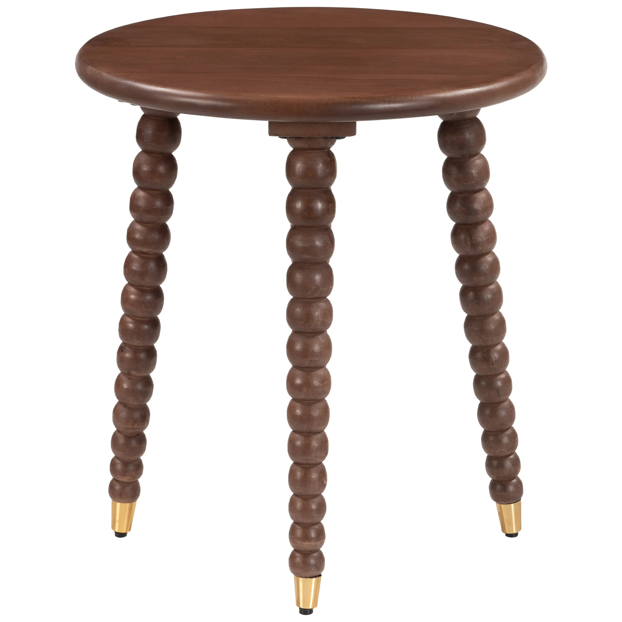 Jamil Side Table, Walnut - Image 2