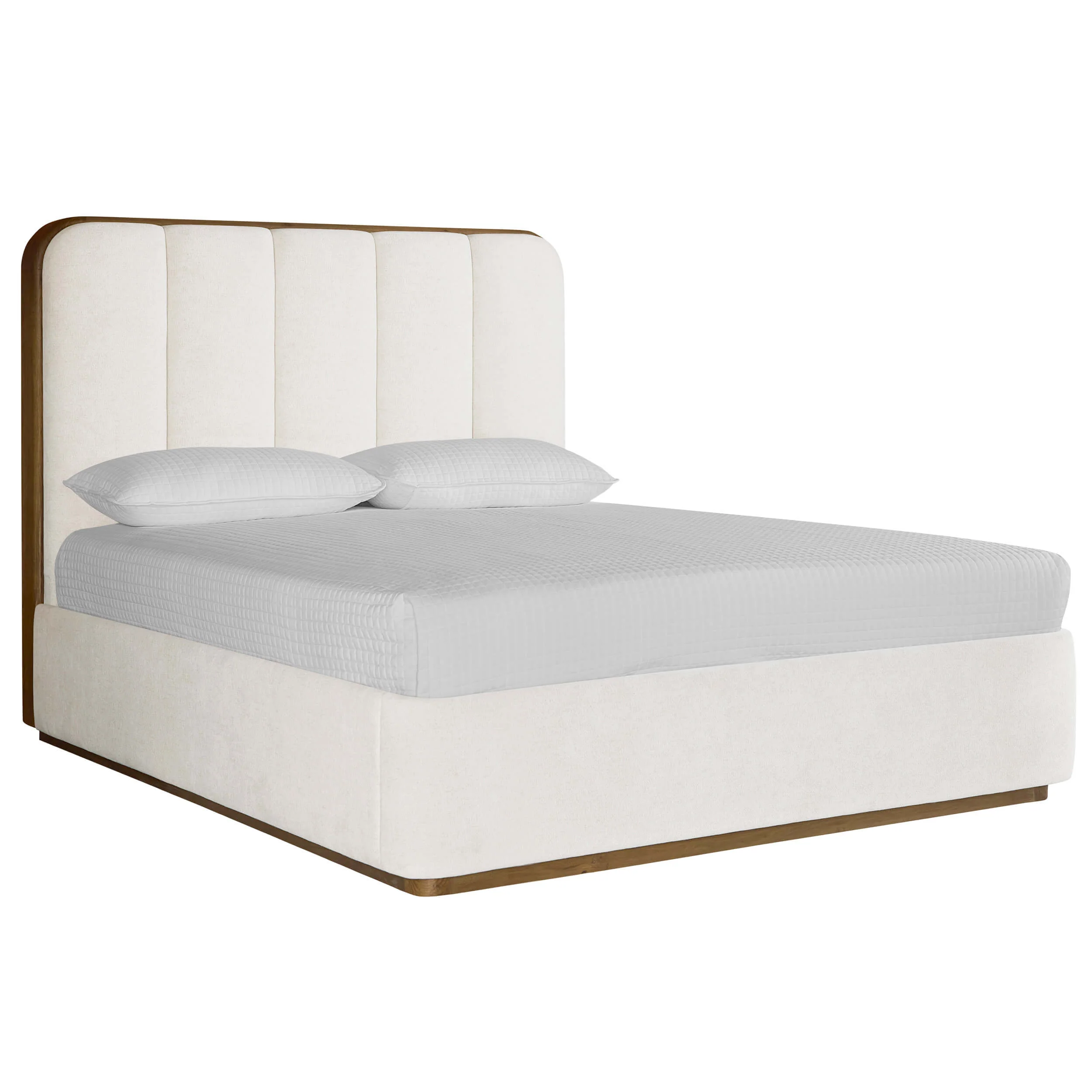 Jamille Bed, Eclipse White