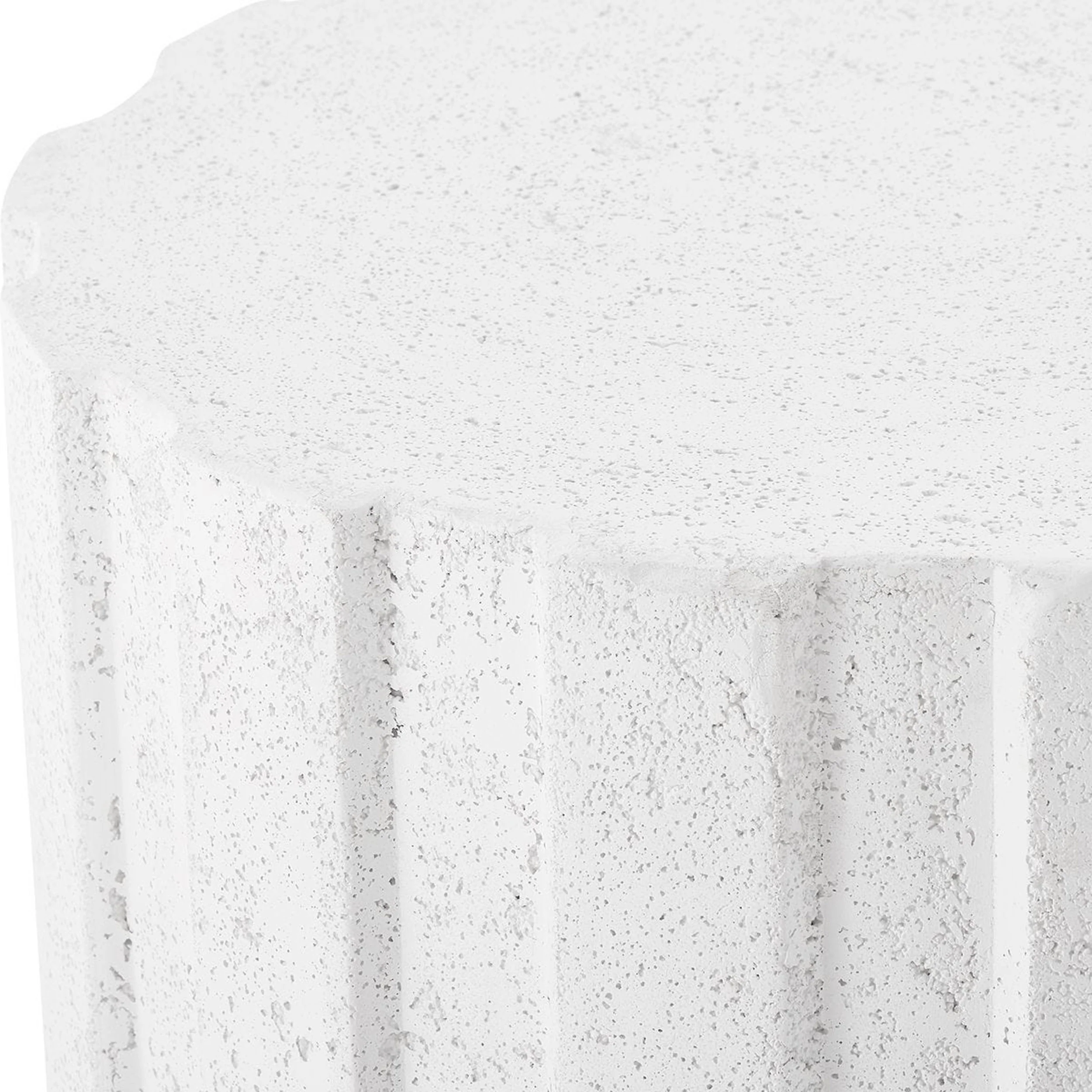 Jane Accent Table, White - Image 3