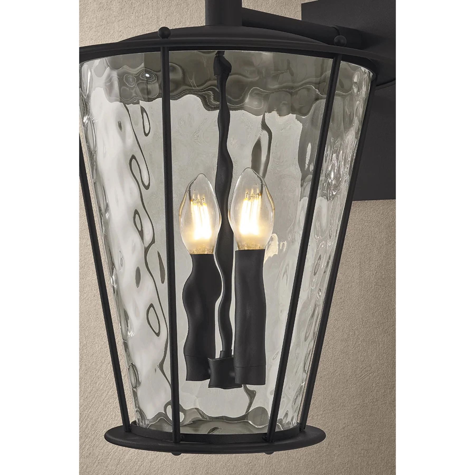 Jantzen Wall Sconce, Textured Black - Image 6