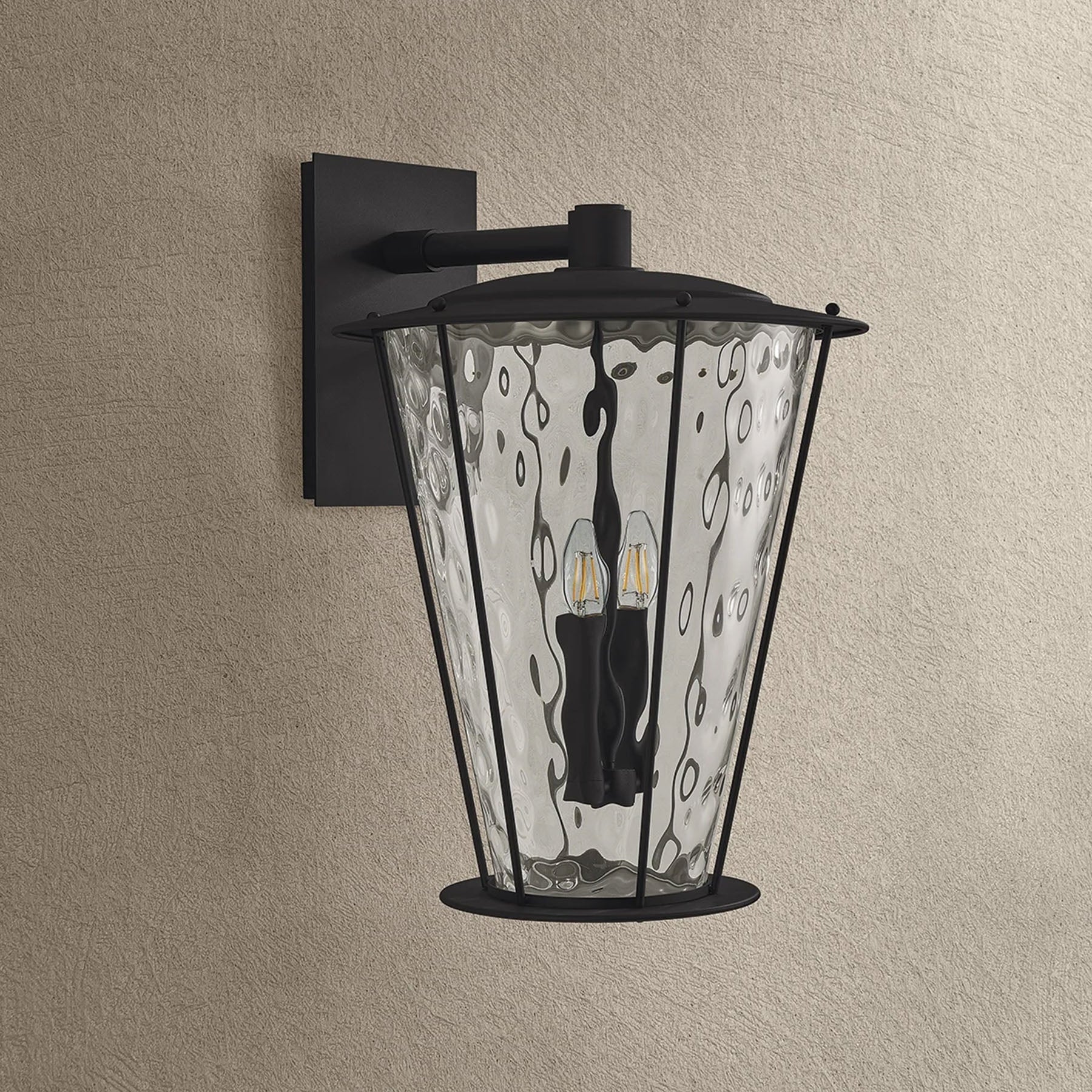 Jantzen Wall Sconce, Textured Black - Image 7