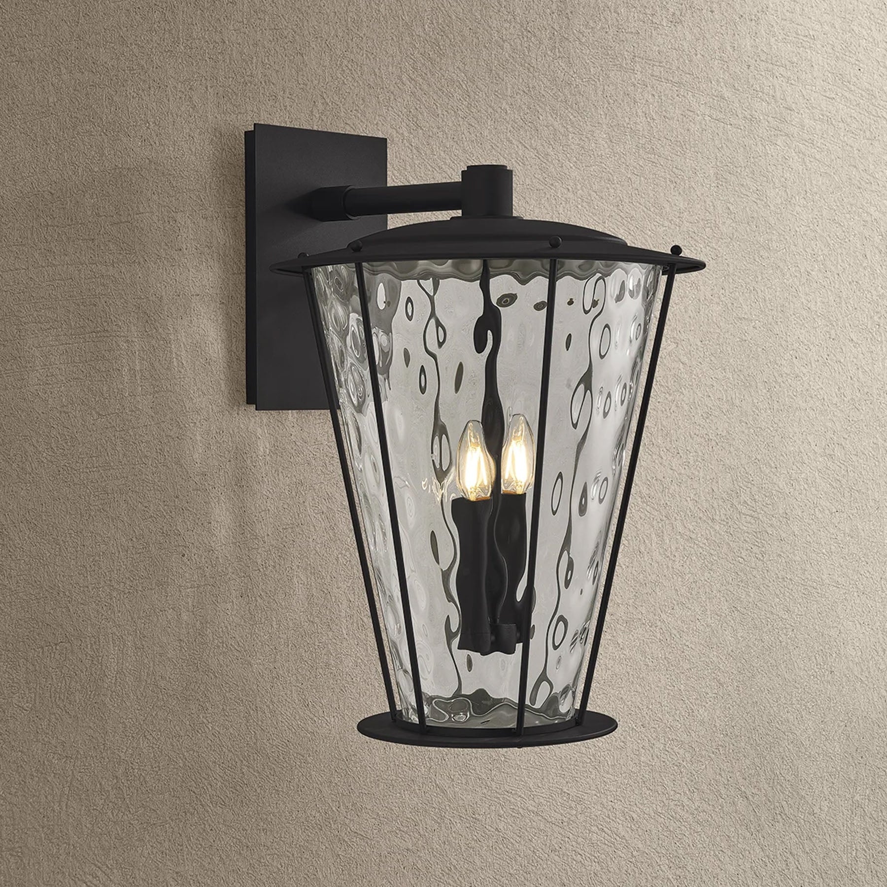 Jantzen Wall Sconce, Textured Black - Image 8