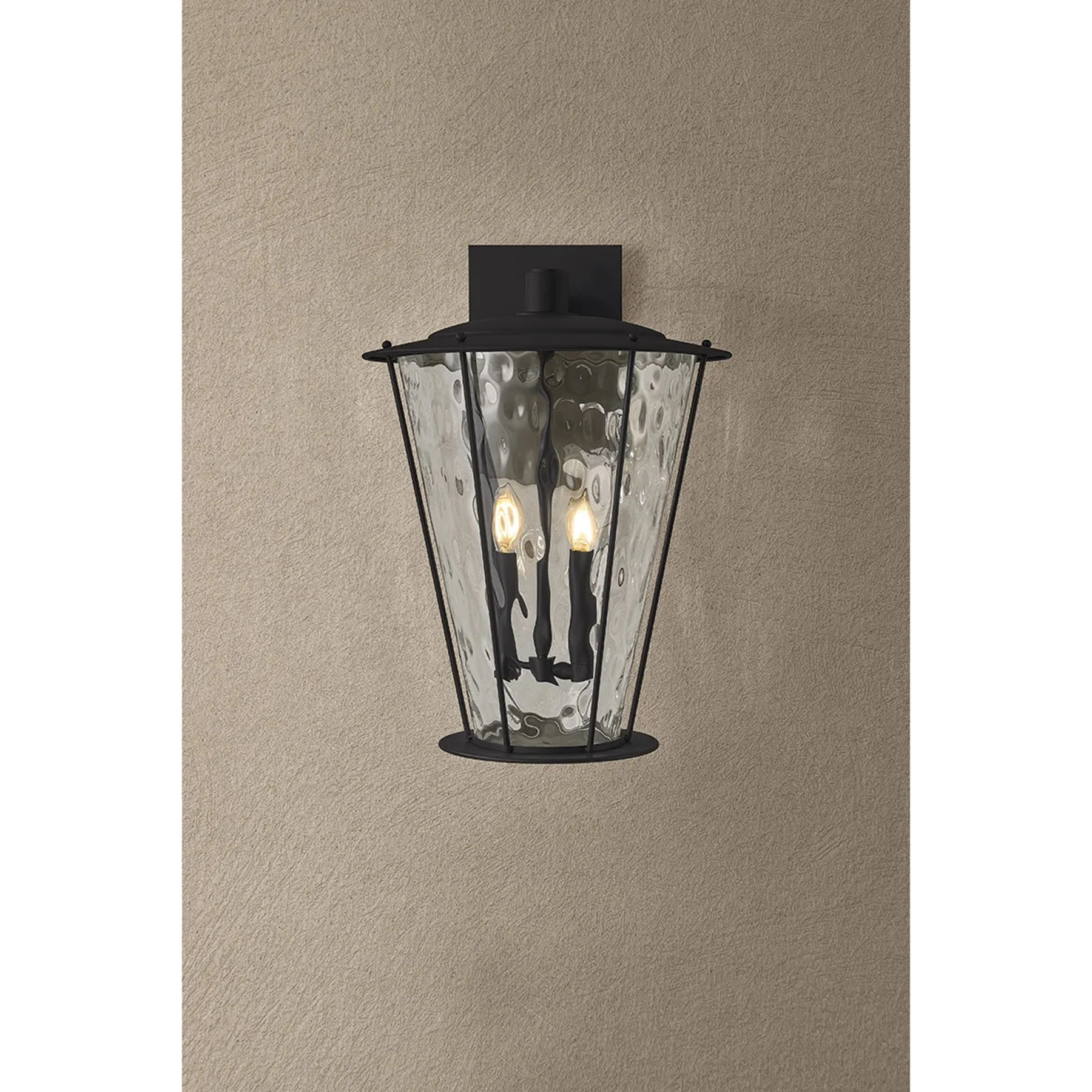 Jantzen Wall Sconce, Textured Black - Image 9