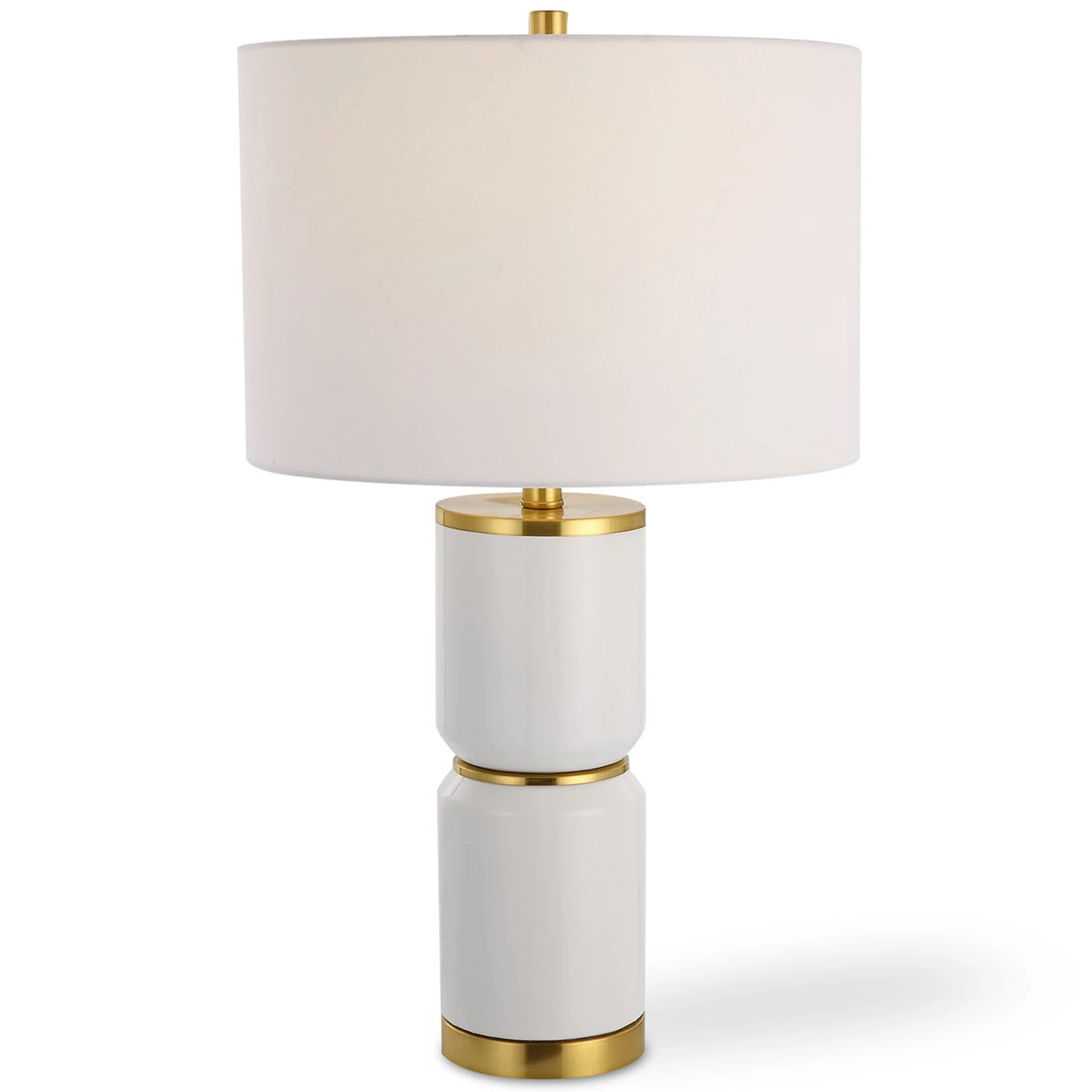 Javier Table Lamp, Gloss White - Image 2