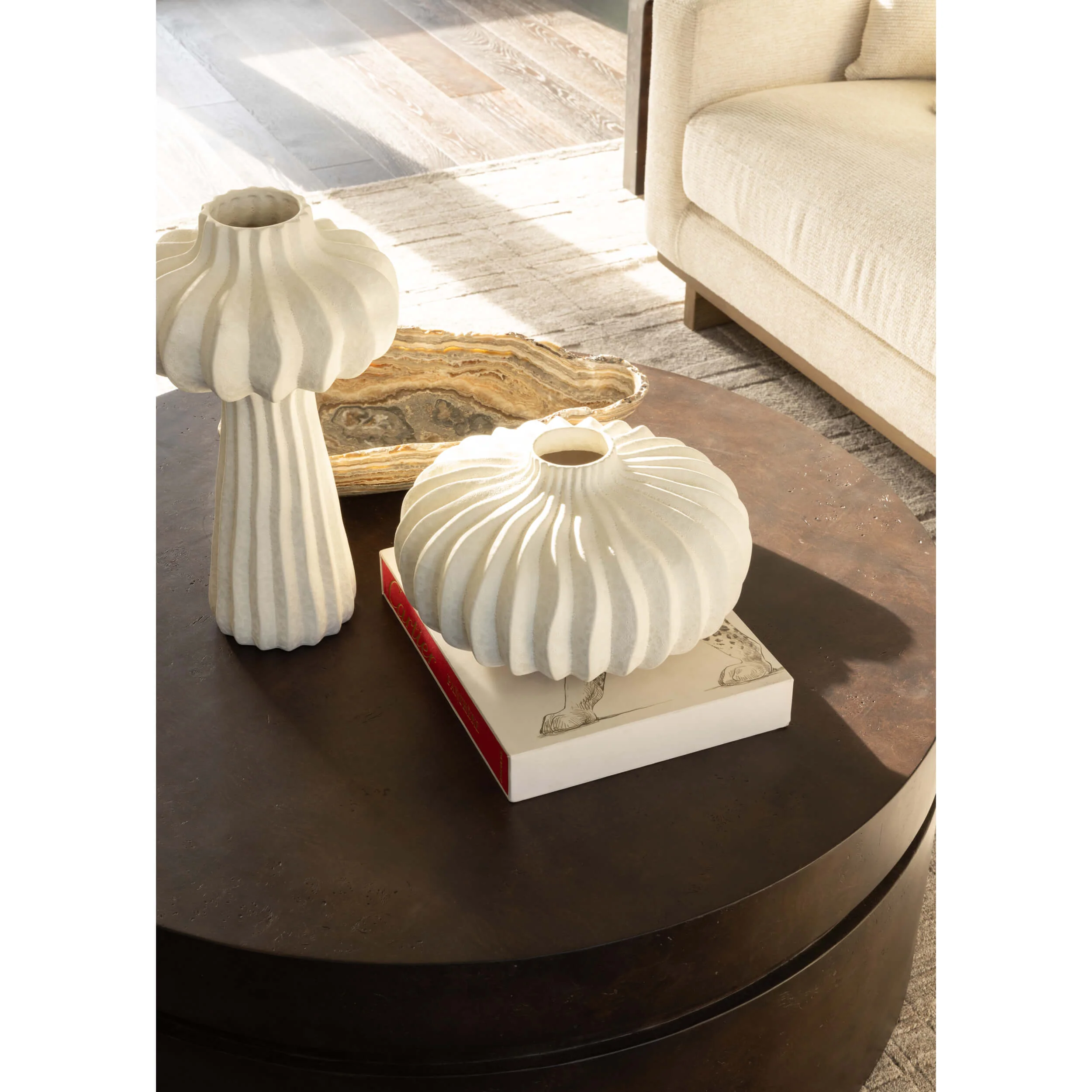 Jax Coffee Table, Chocolate Burl - Image 4