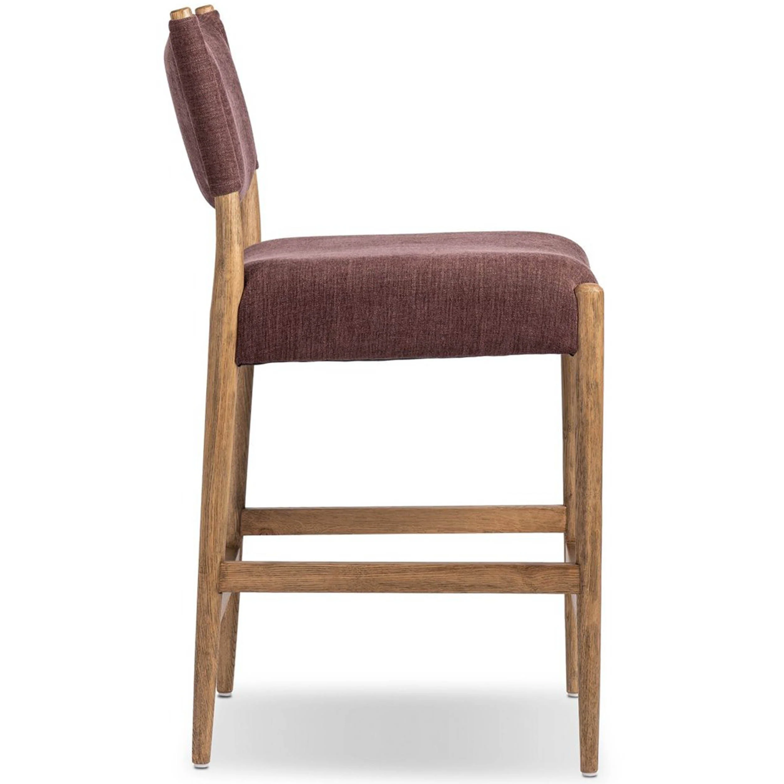 Jayla Counter Stool, Laughlin Plum by Four Hands - Image 3
