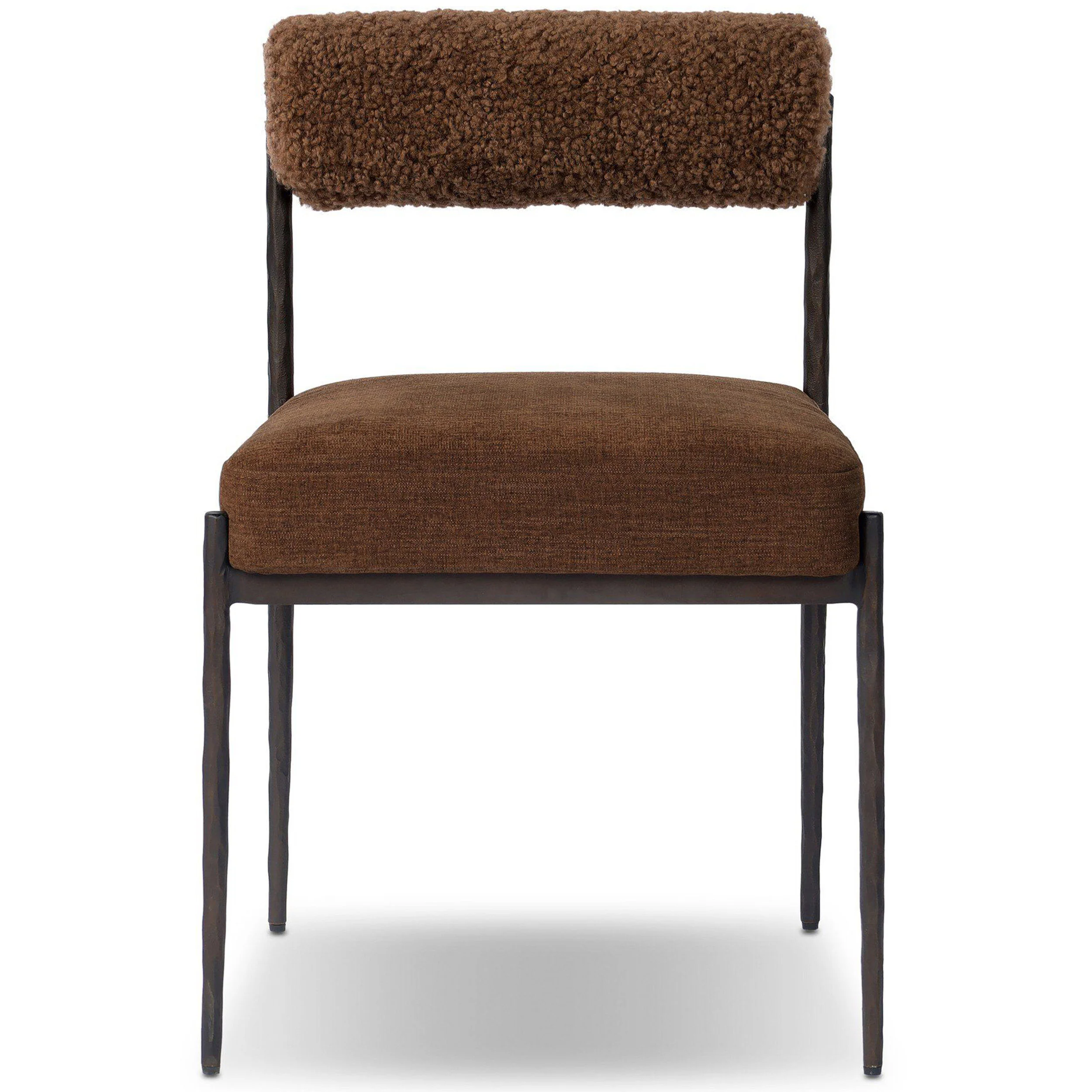 Jazelle Metal Dining Chair, Laughlin Ochre, Set of 2 by Four Hands - Image 2