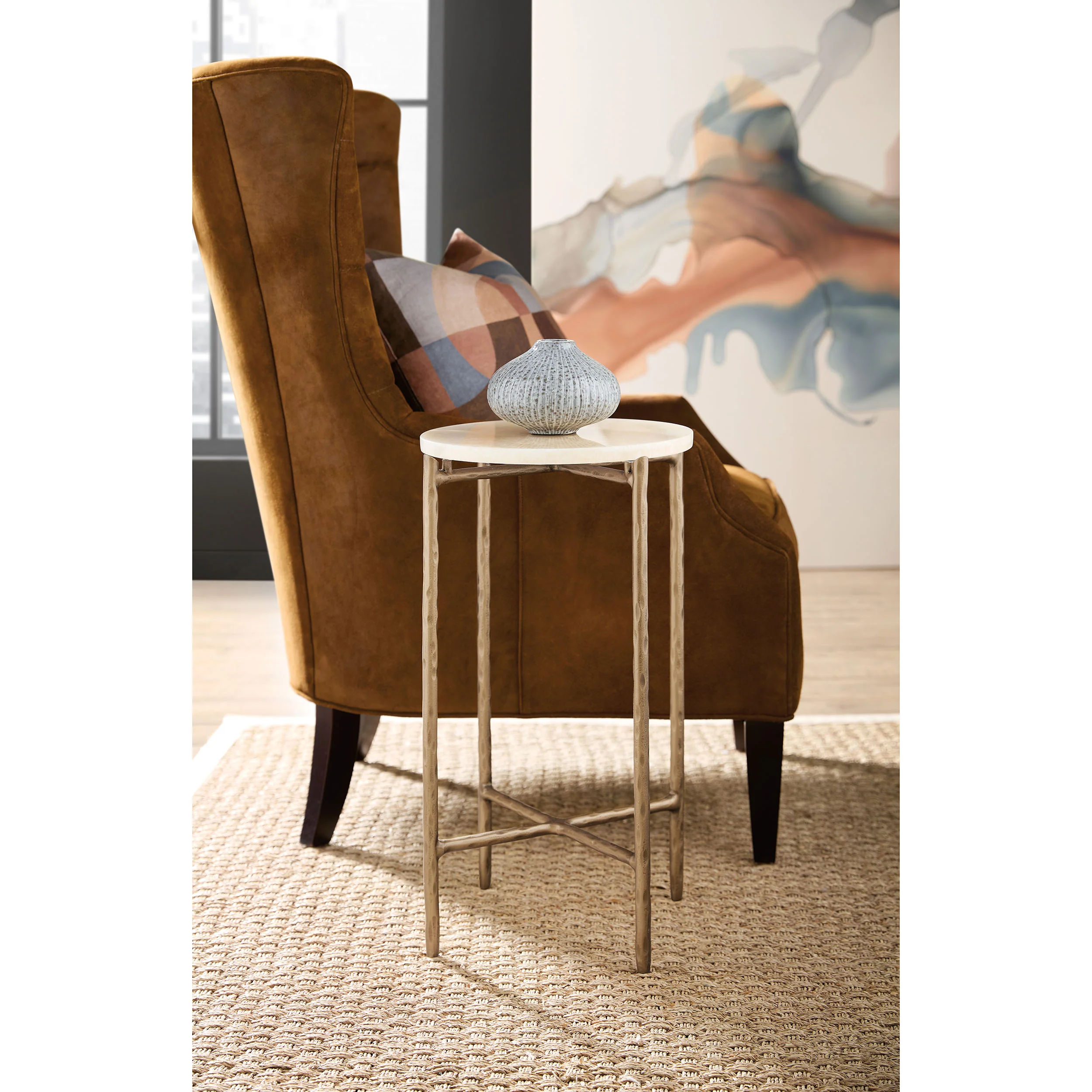 Je Suis Petit Spot Table, Gold - Image 4