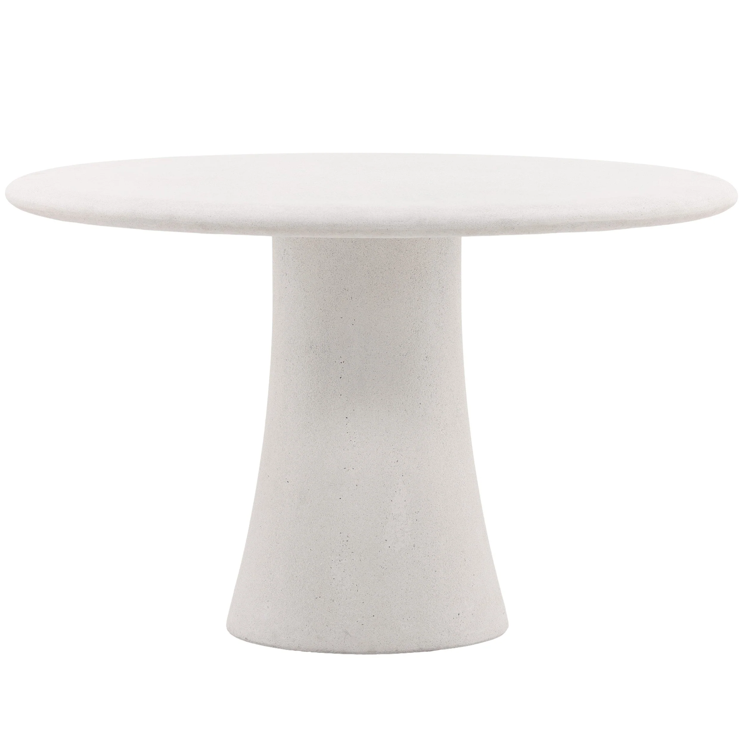 Jemina Outdoor Dining Table, White