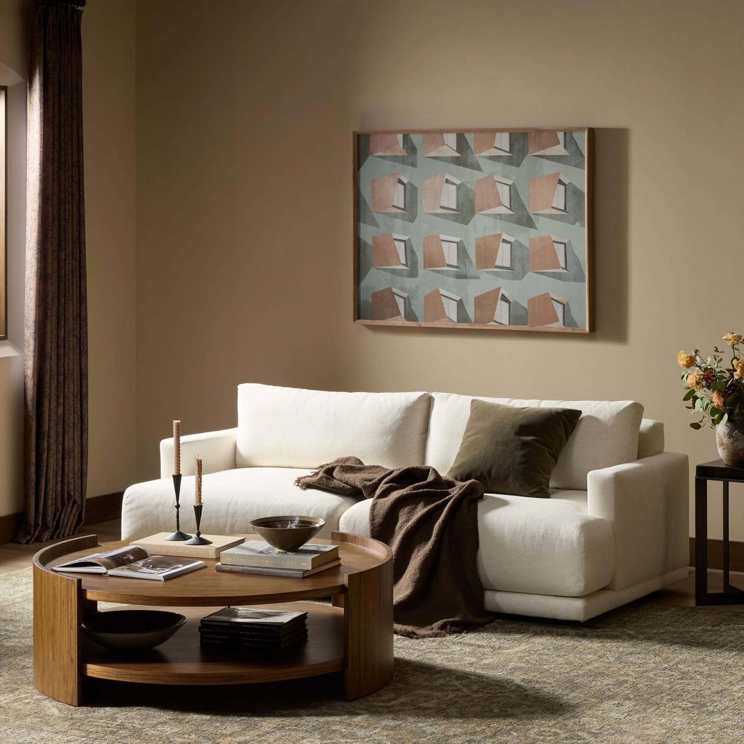 Jennings 85" Sofa, Nomad Snow by Four Hands - Image 7