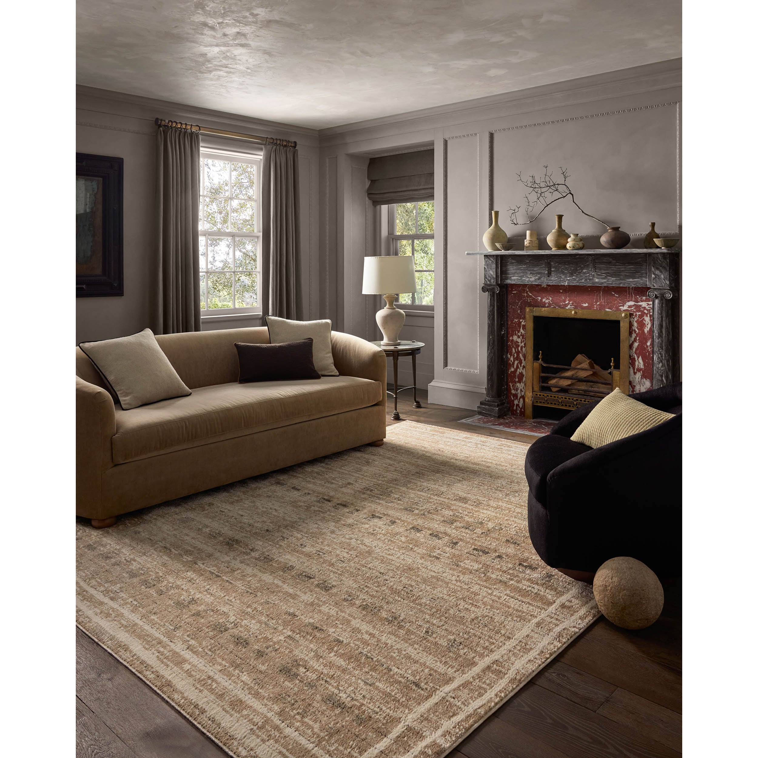 Jeremiah Brent × Loloi Rug Bleecker BLE-07, Khaki/Natural - Image 6