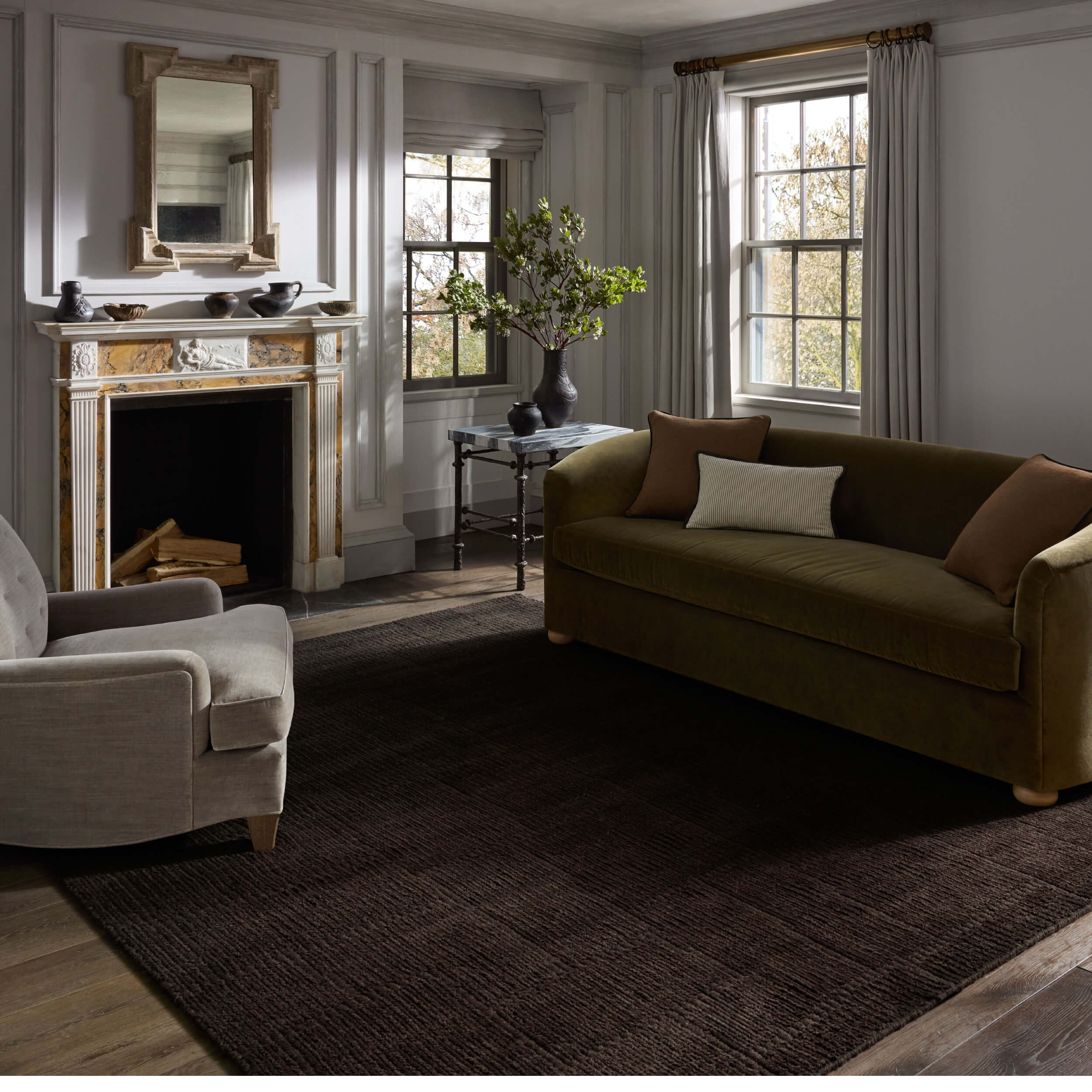Jeremiah Brent × Loloi Rug Greenwich GRN-01, Brown - Image 6