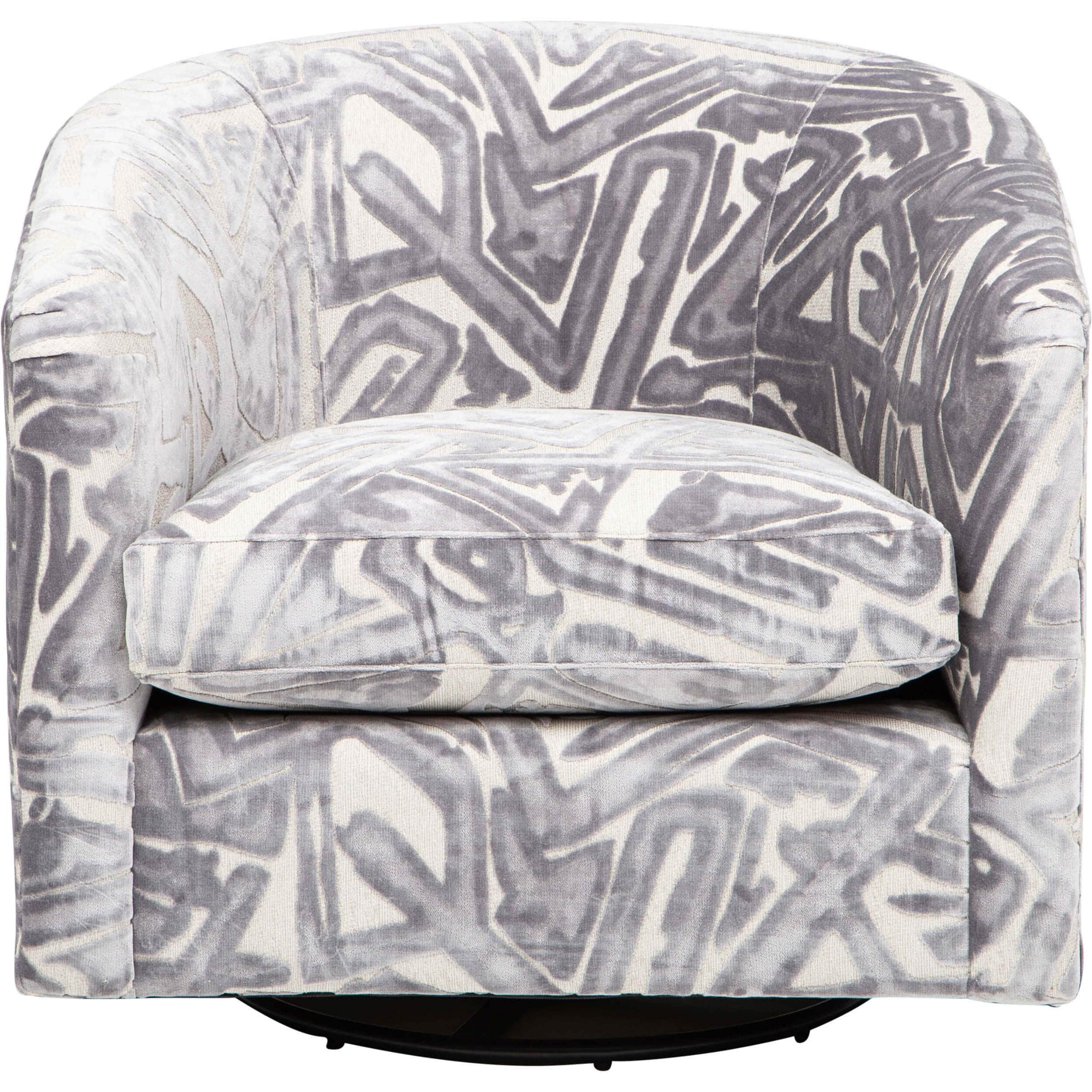 Jo Swivel Glider, ACDC Pewter - Image 2