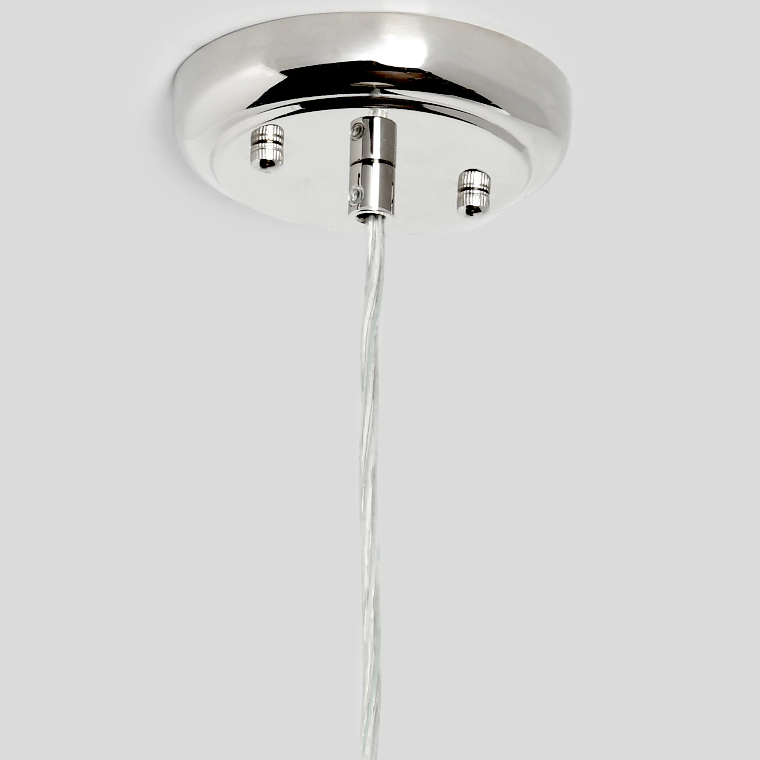 Joel Round Pendant, Light Grey - Image 3