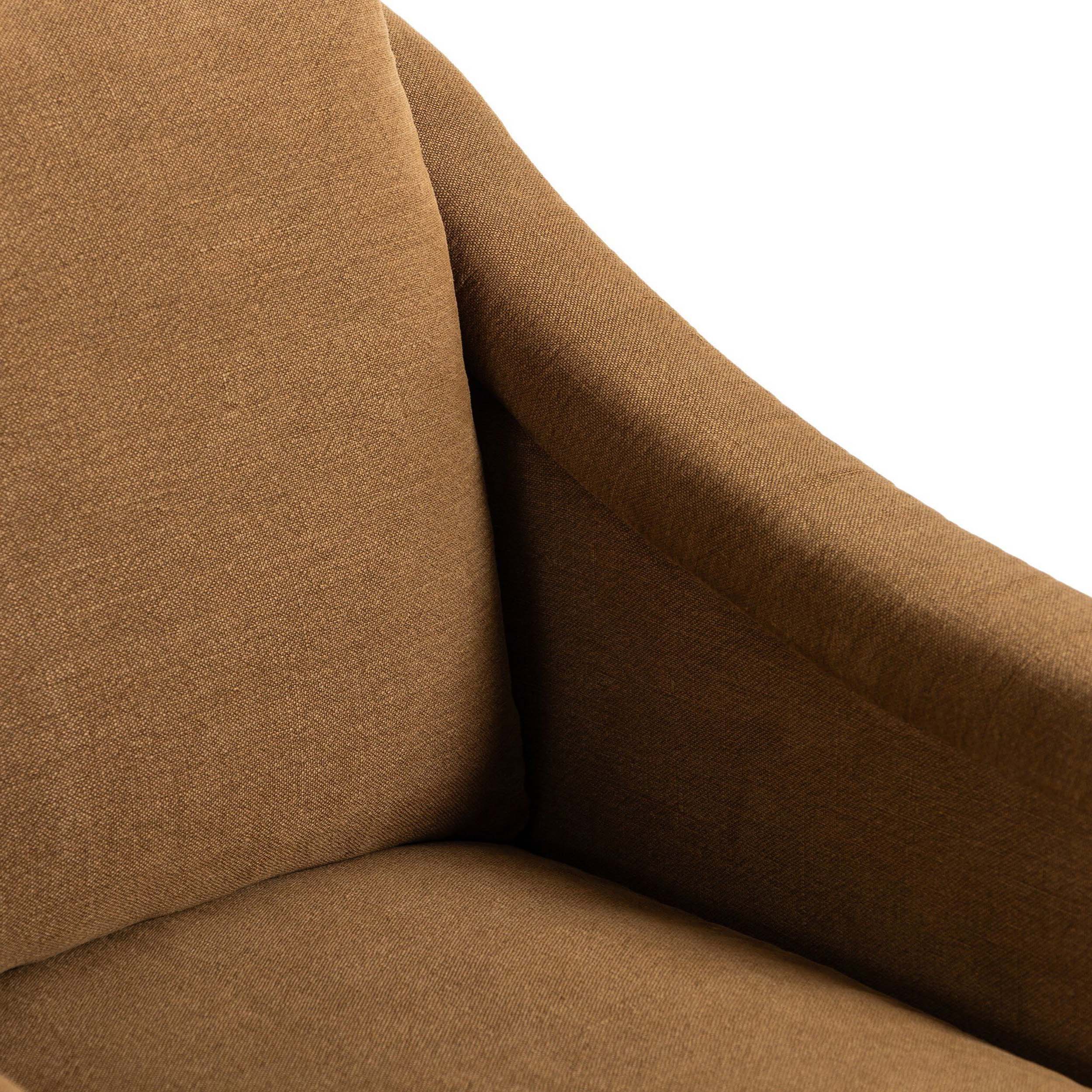 Joplin Swivel Chair, Broadway Gilt by Amber Lewis x Four Hands - Image 5