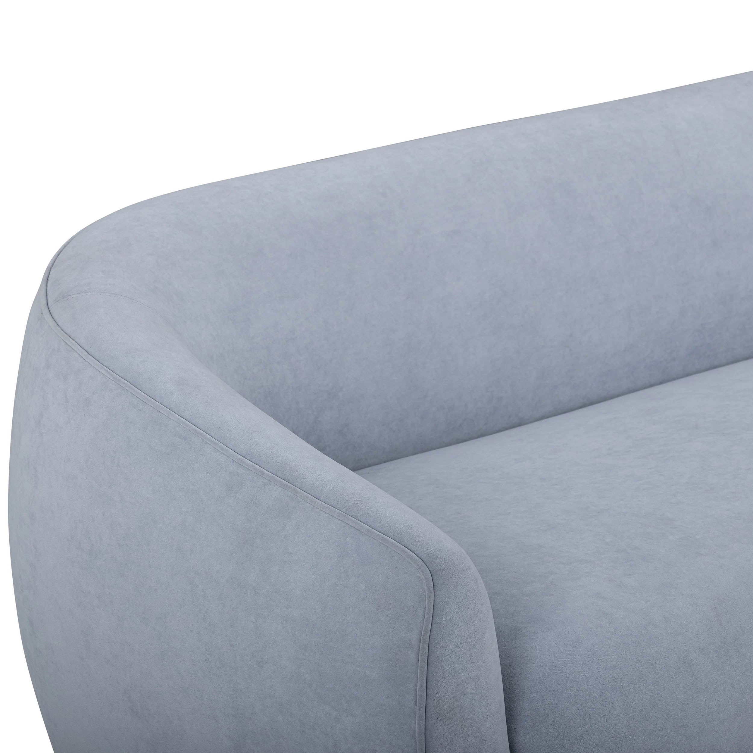 Jordan Loveseat, Baby Blue - Image 5