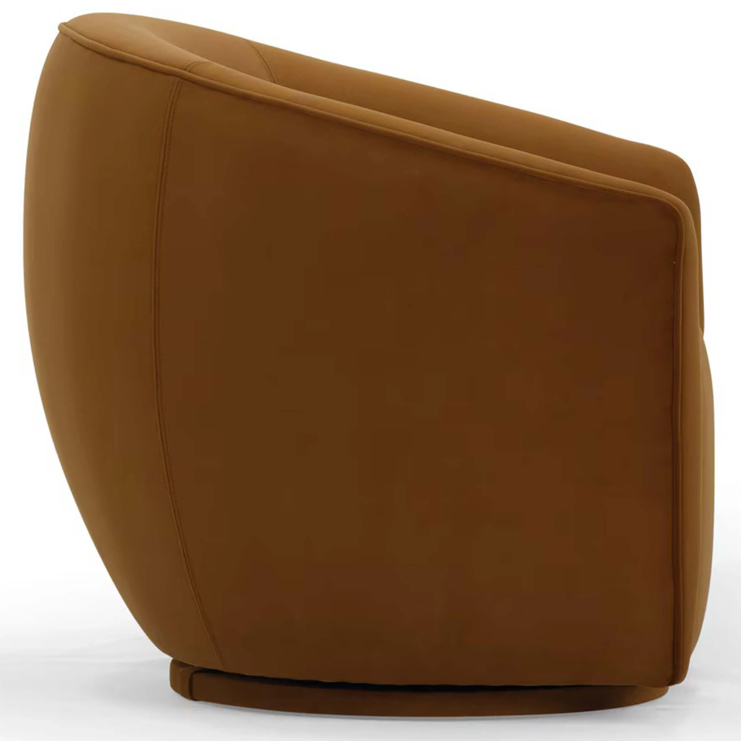 Jordan Swivel Chair, Cognac - Image 3