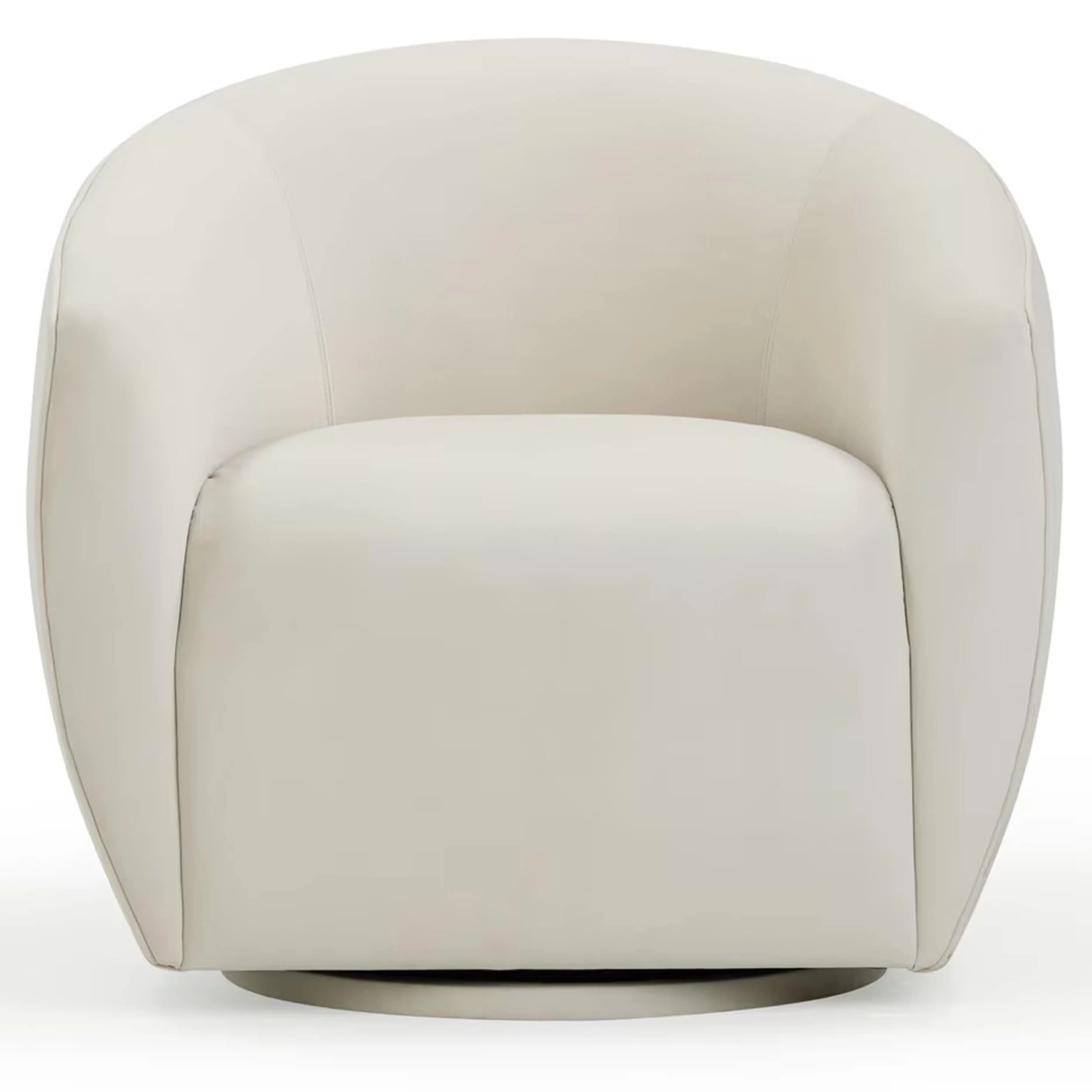 Jordan Swivel Chair, Cream - Image 2