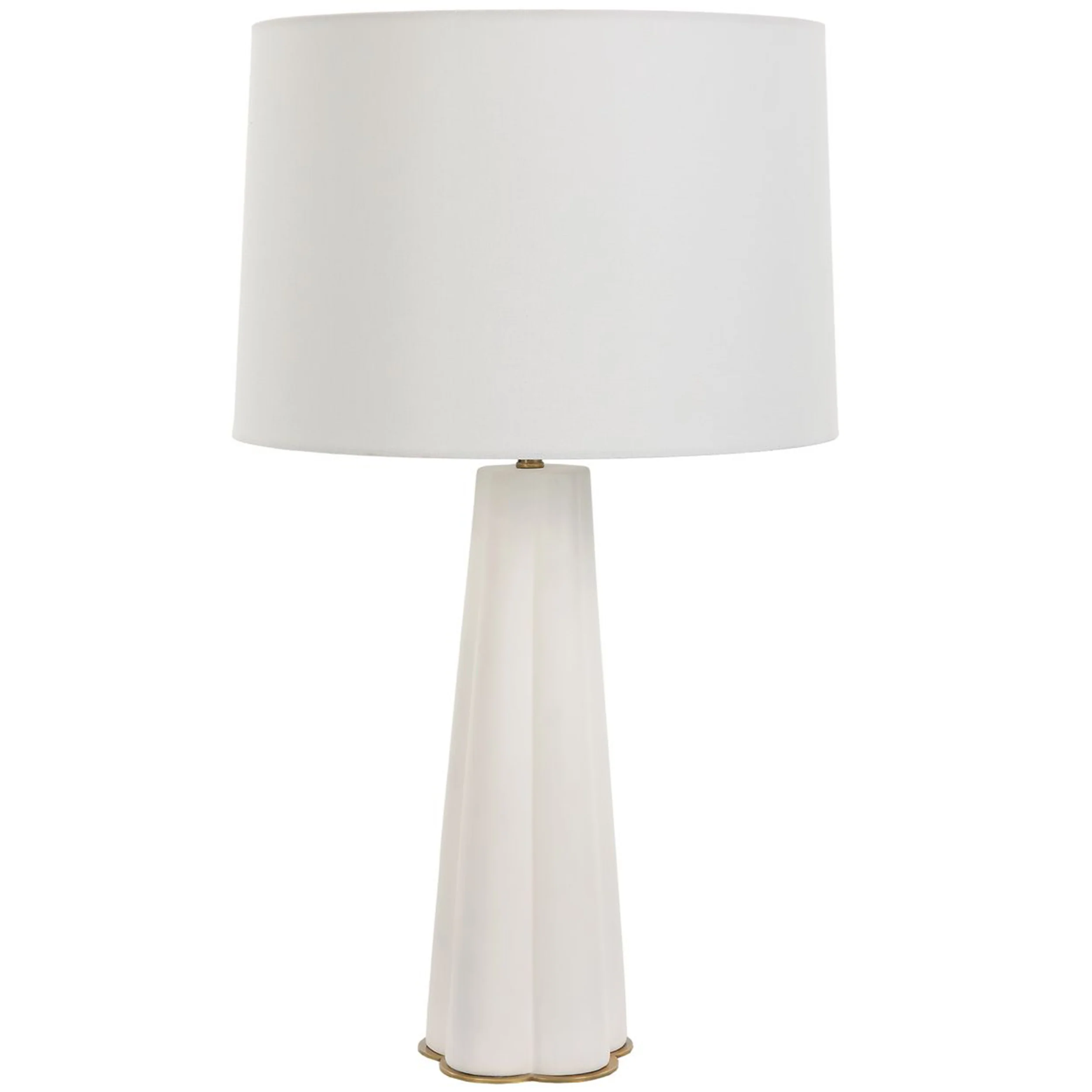 Joss Table Lamp, Satin White