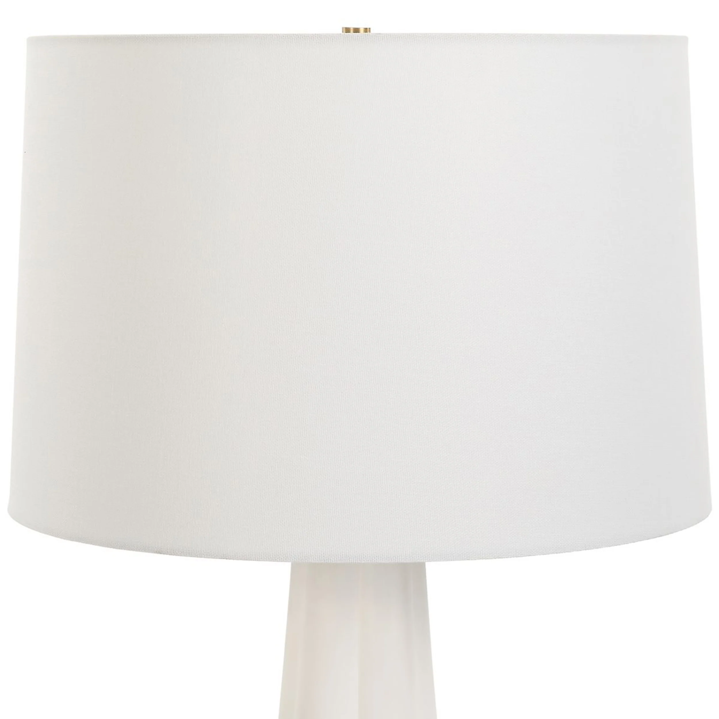Joss Table Lamp, Satin White - Image 3