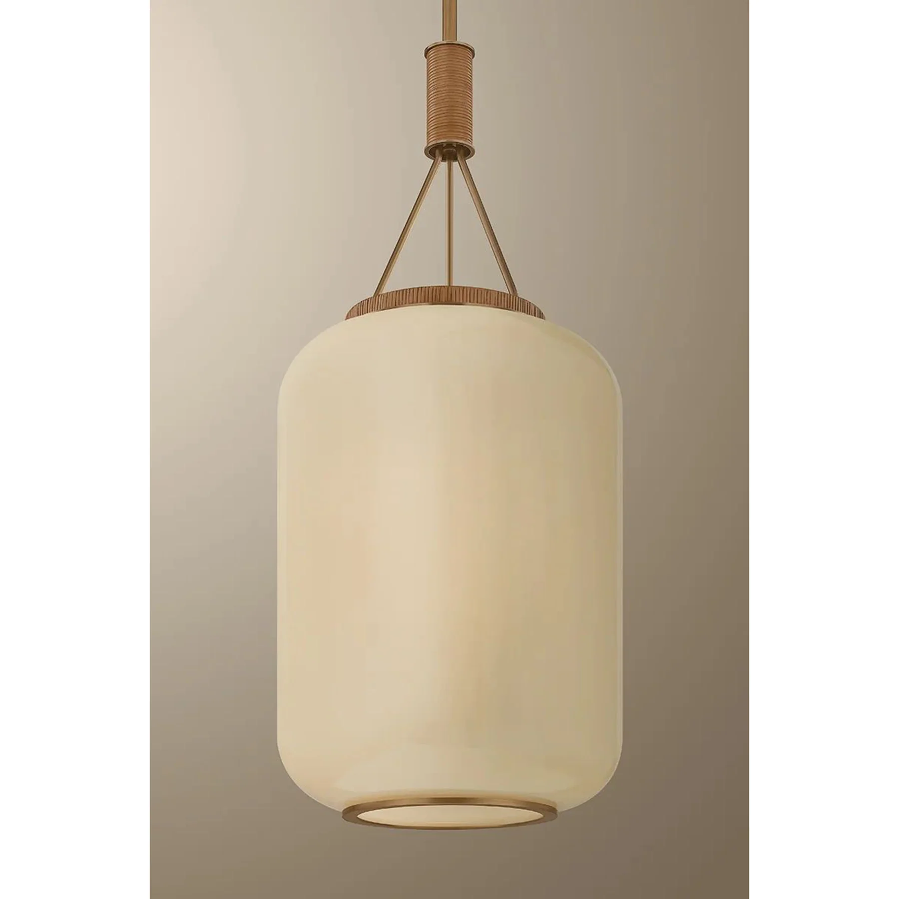 Judson Lantern, Patina Brass - Image 5